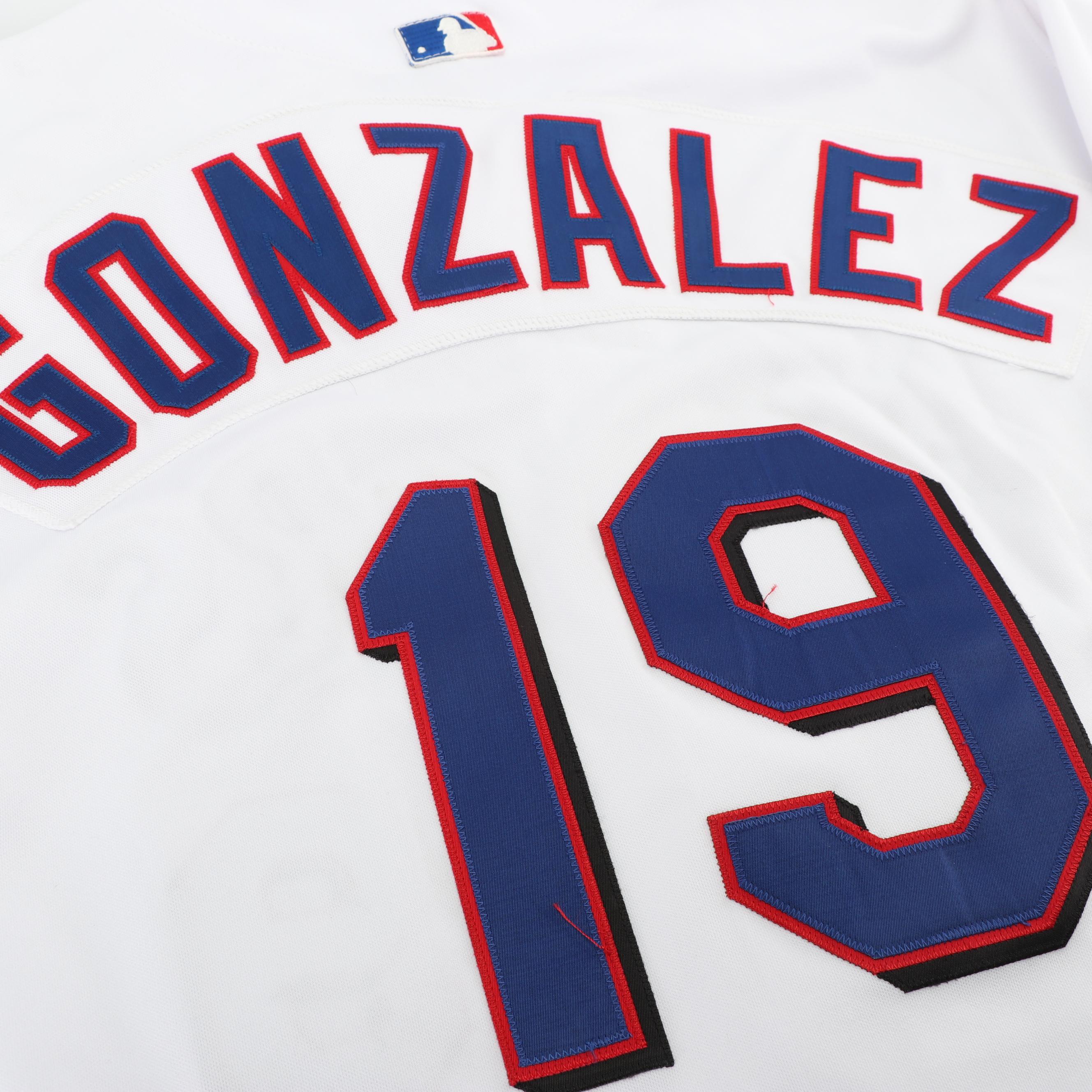 Juan González Game Used Texas Rangers Jersey