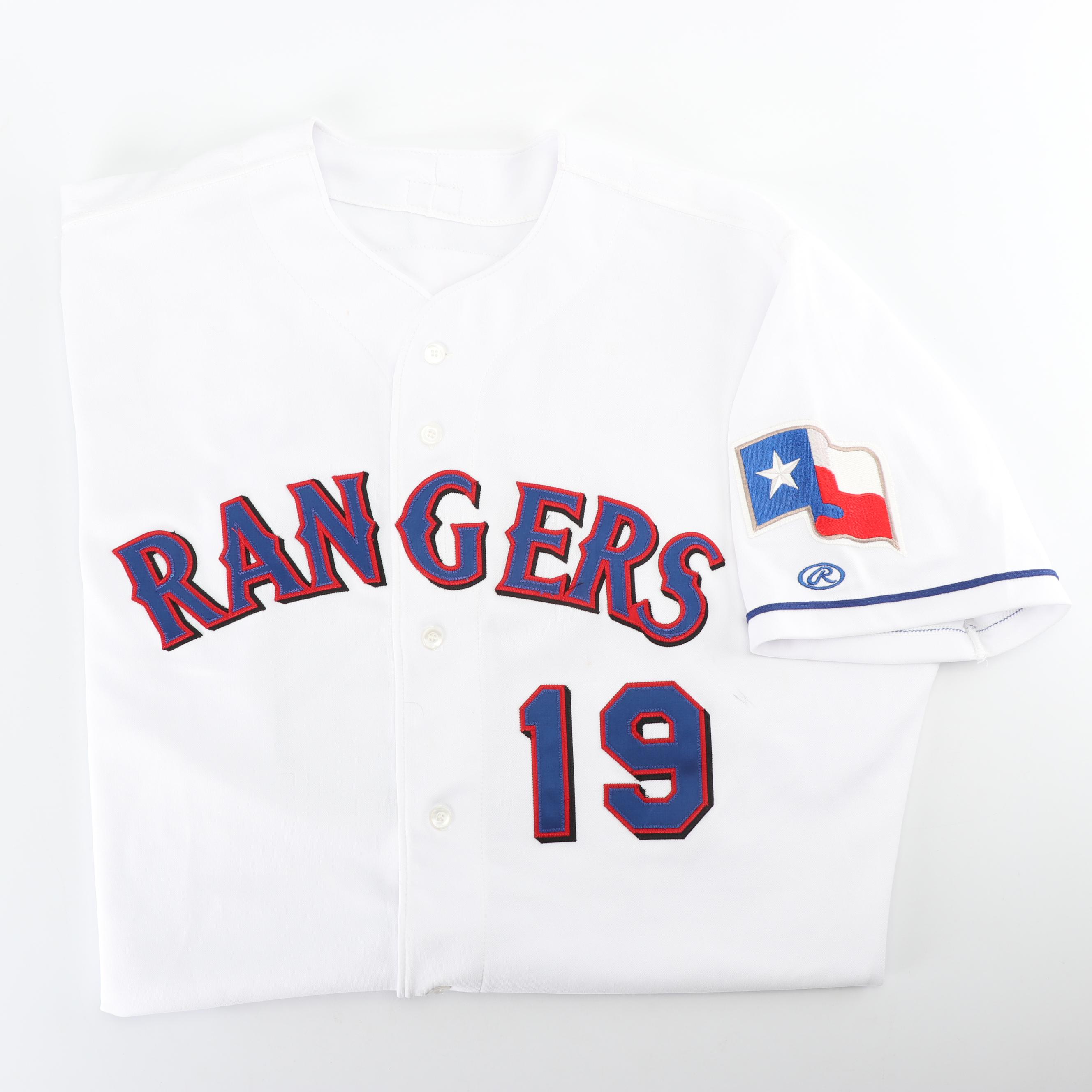 Juan González Game Used Texas Rangers Jersey