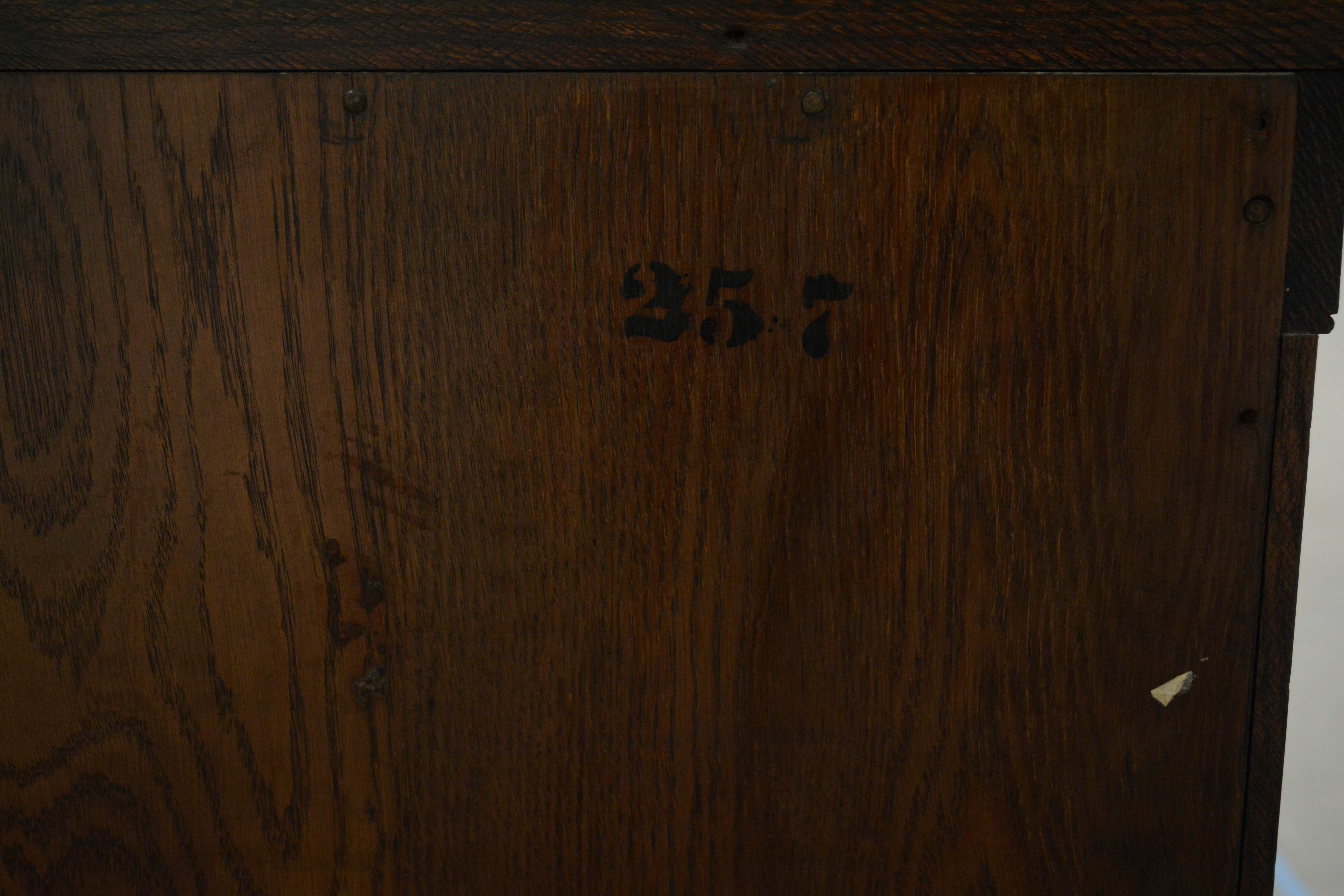 Victorian Oak Bookcase, Early 20th Century
