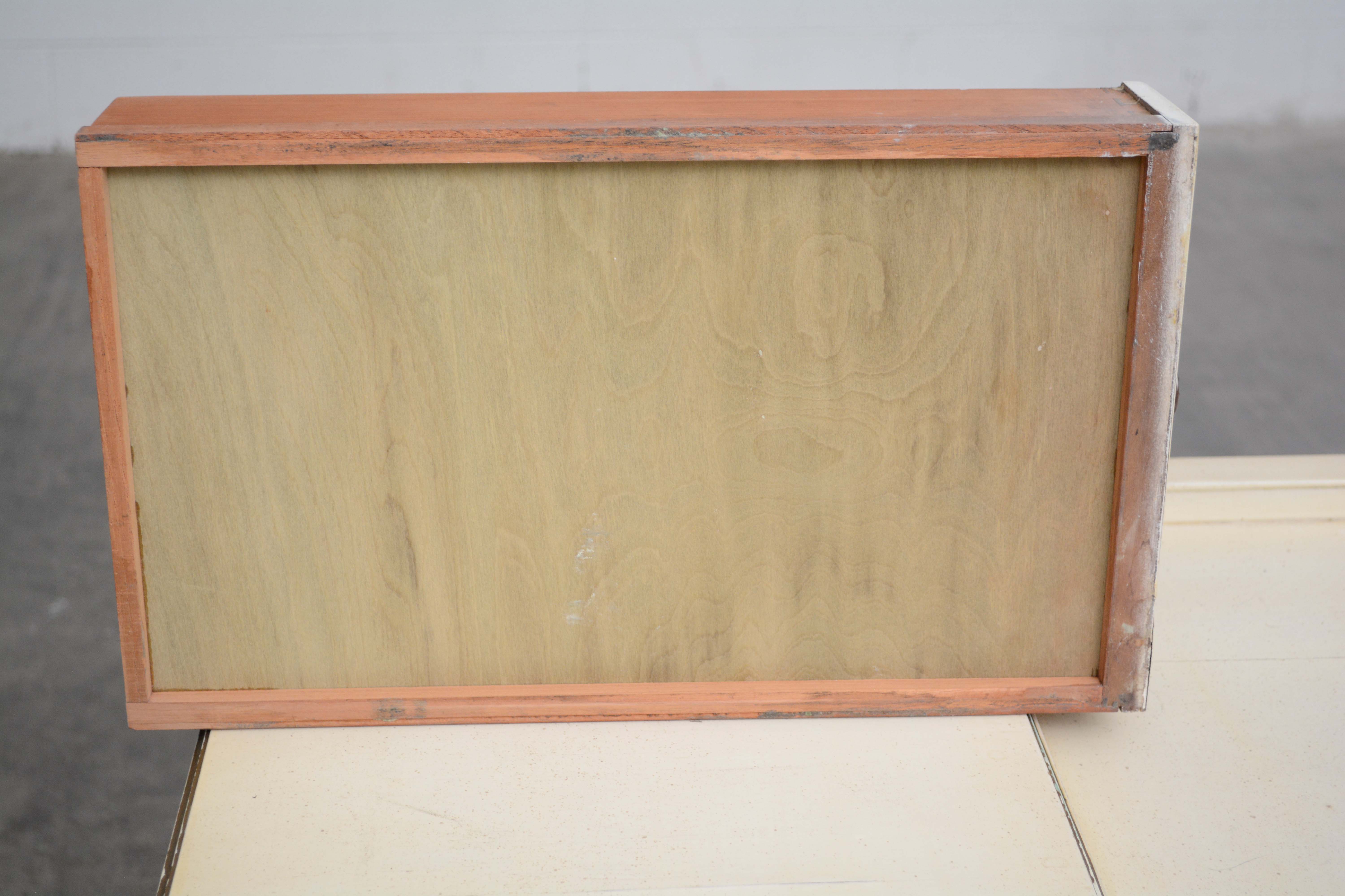 Louis XVI Style Painted Wooden Vanity, 20th Century