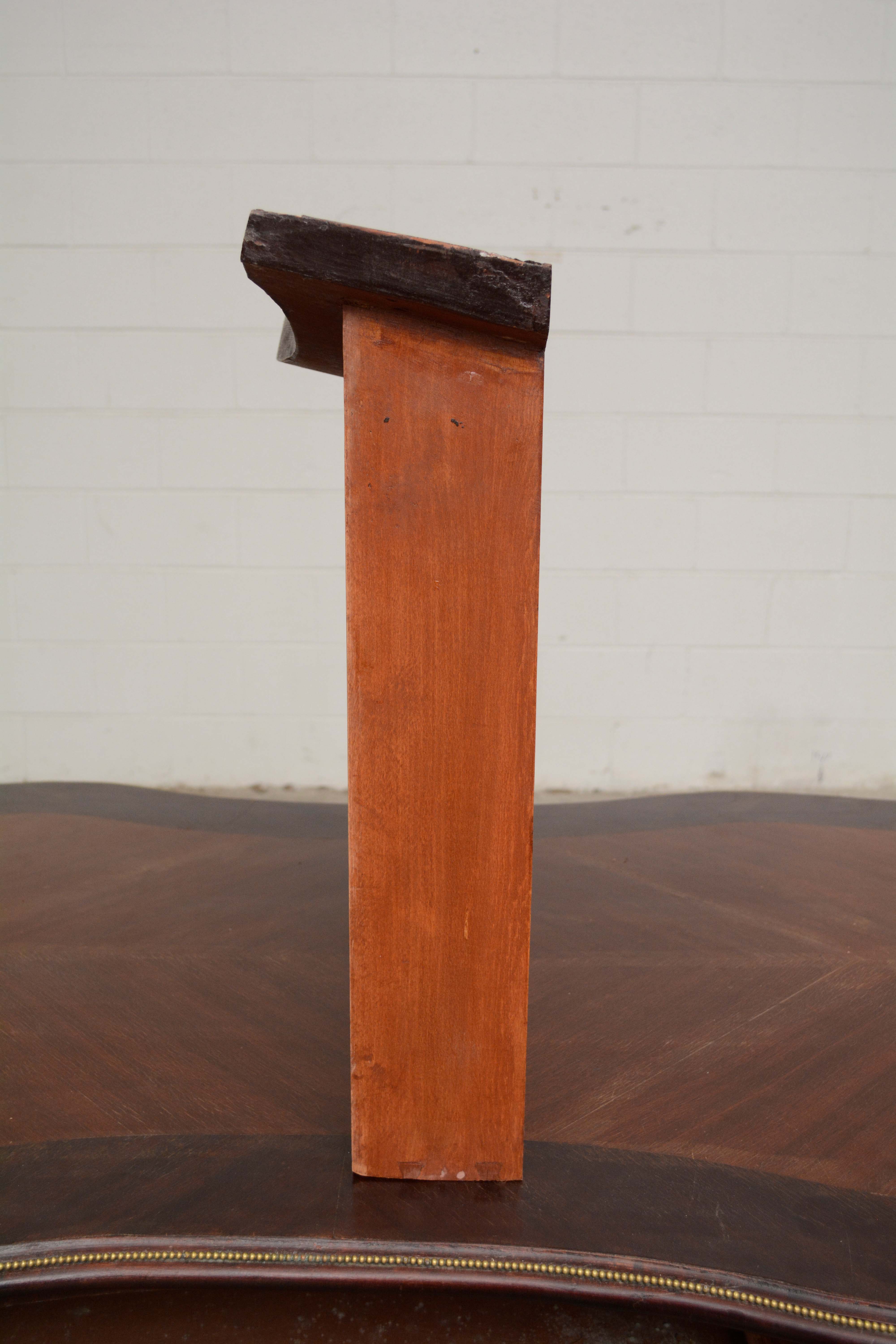 Louis XV Style Gilt-Metal Mounted Kingwood Bureau Plat, 20th Century