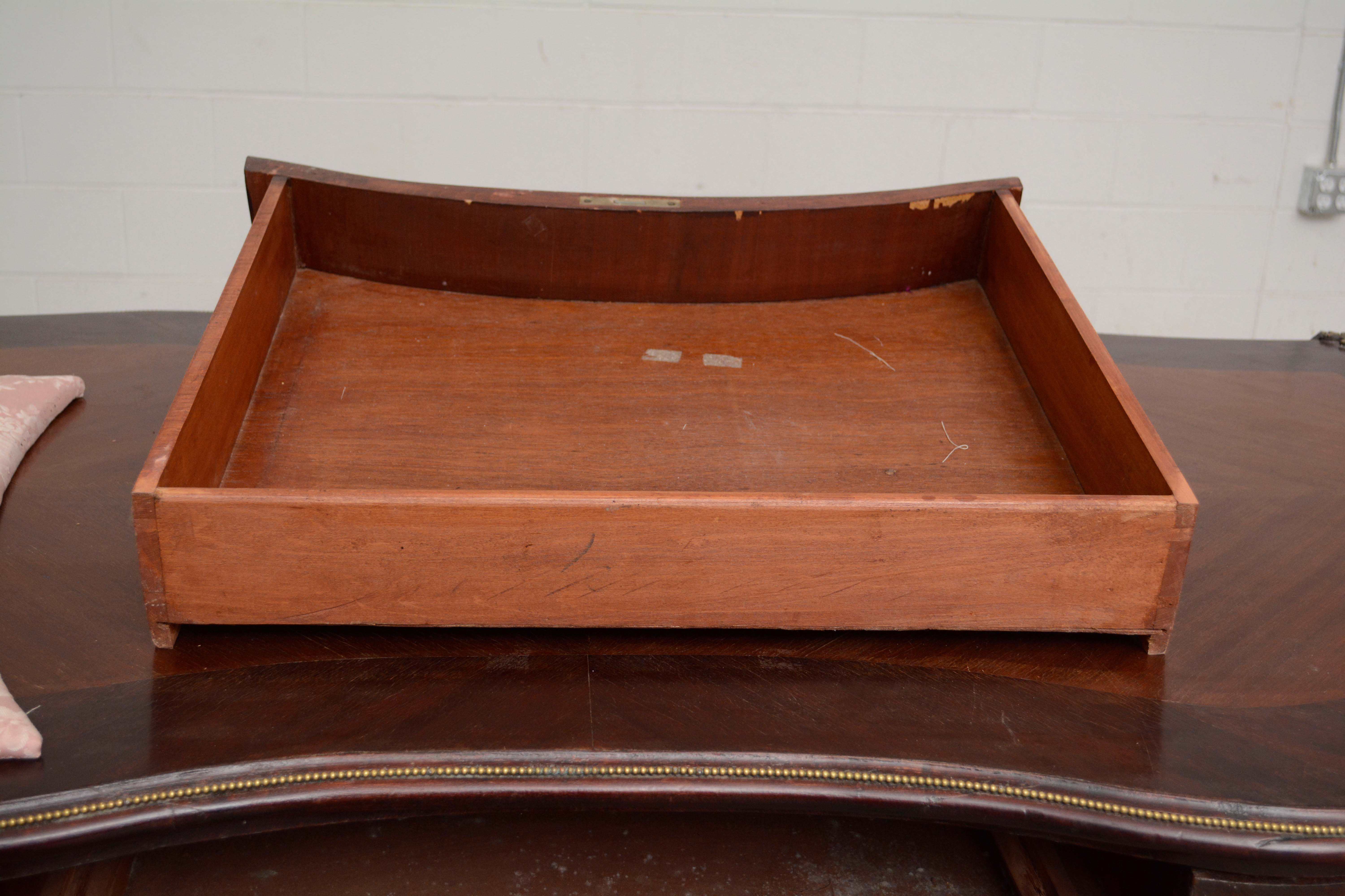 Louis XV Style Gilt-Metal Mounted Kingwood Bureau Plat, 20th Century