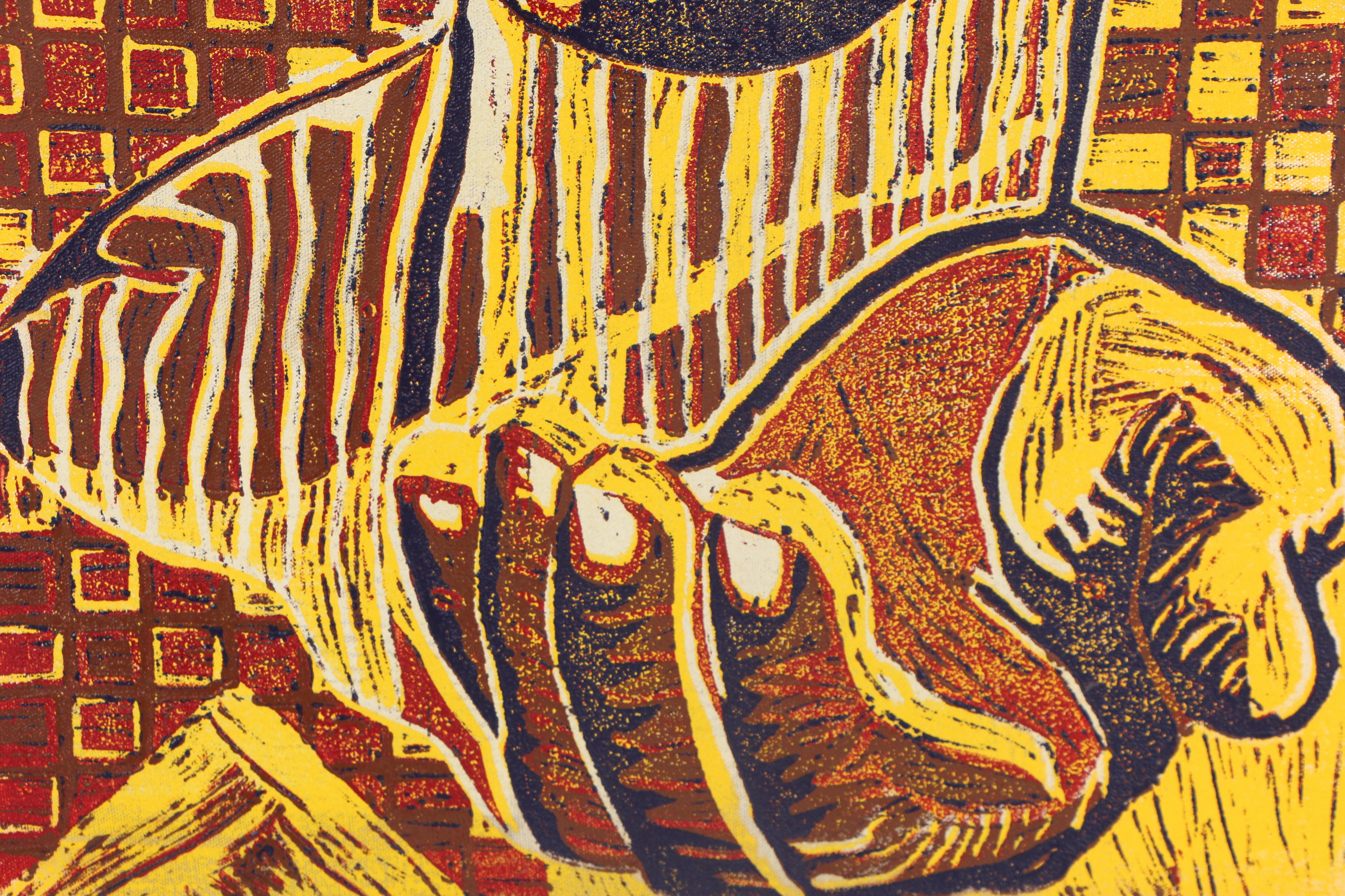 Bobby GoVan Serigraph "I am"