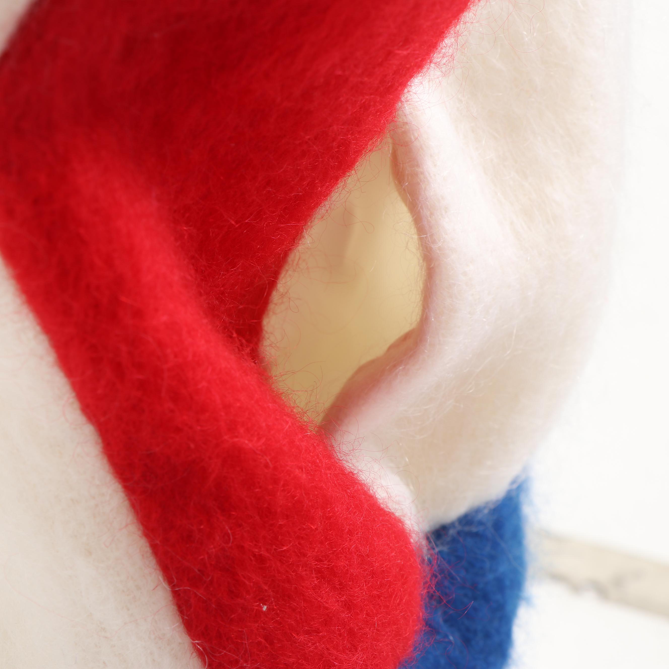 Women's Vintage Dolores' Unique Designs Flag of Texas Mohair Blend Jacket