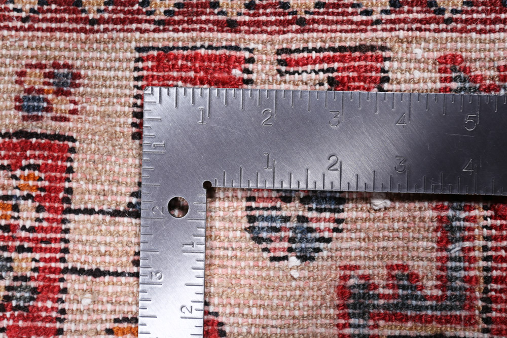 Hand-Knotted Persian Qashqai Wool Rug