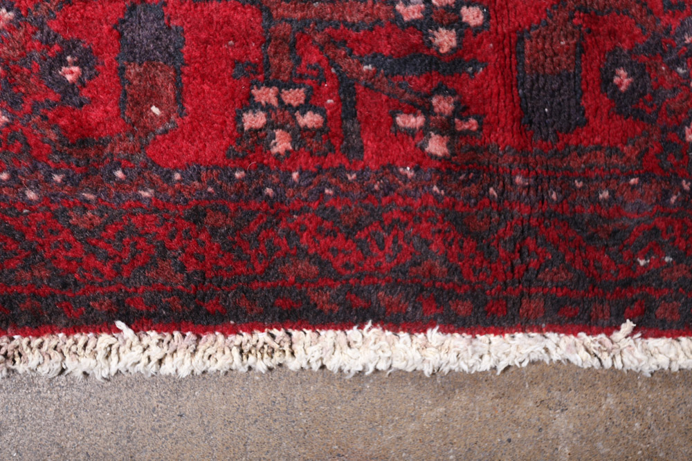 Hand-Knotted Baluch Wool Rug
