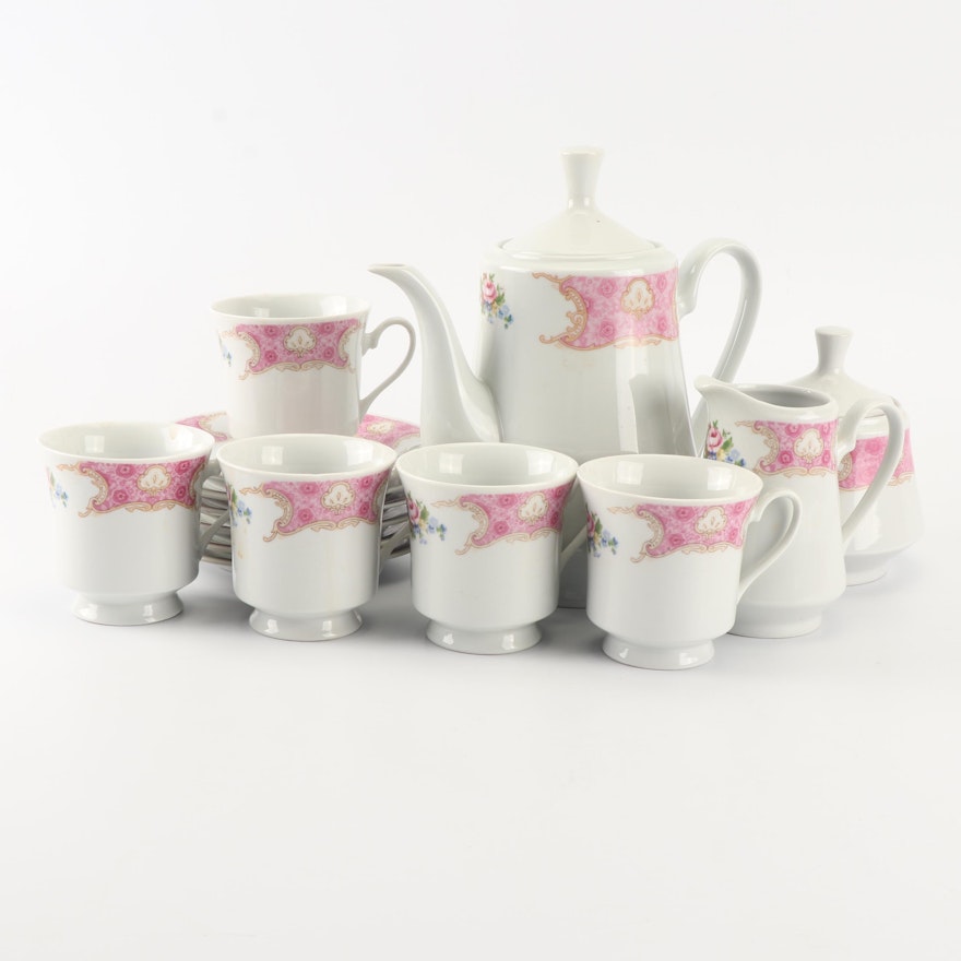 Vintage Chinese Porcelain Tea Set