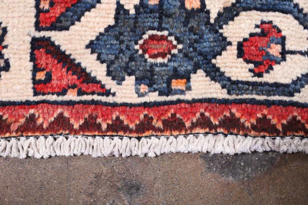 Hand-Knotted Persian Tuisarkan Wool Carpet Runner