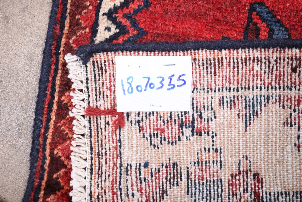 Hand-Knotted Persian Tuisarkan Wool Carpet Runner