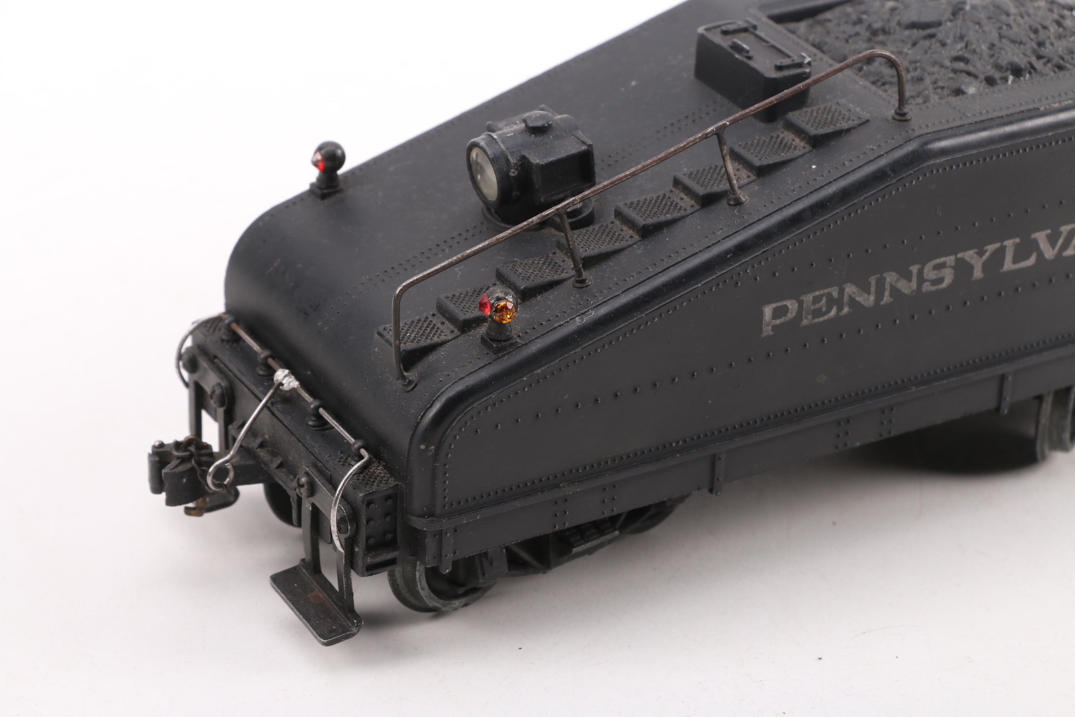 Lionel Pre-War 701 Steam Switcher and 701T Tender with Post-War Cars, c. 1940