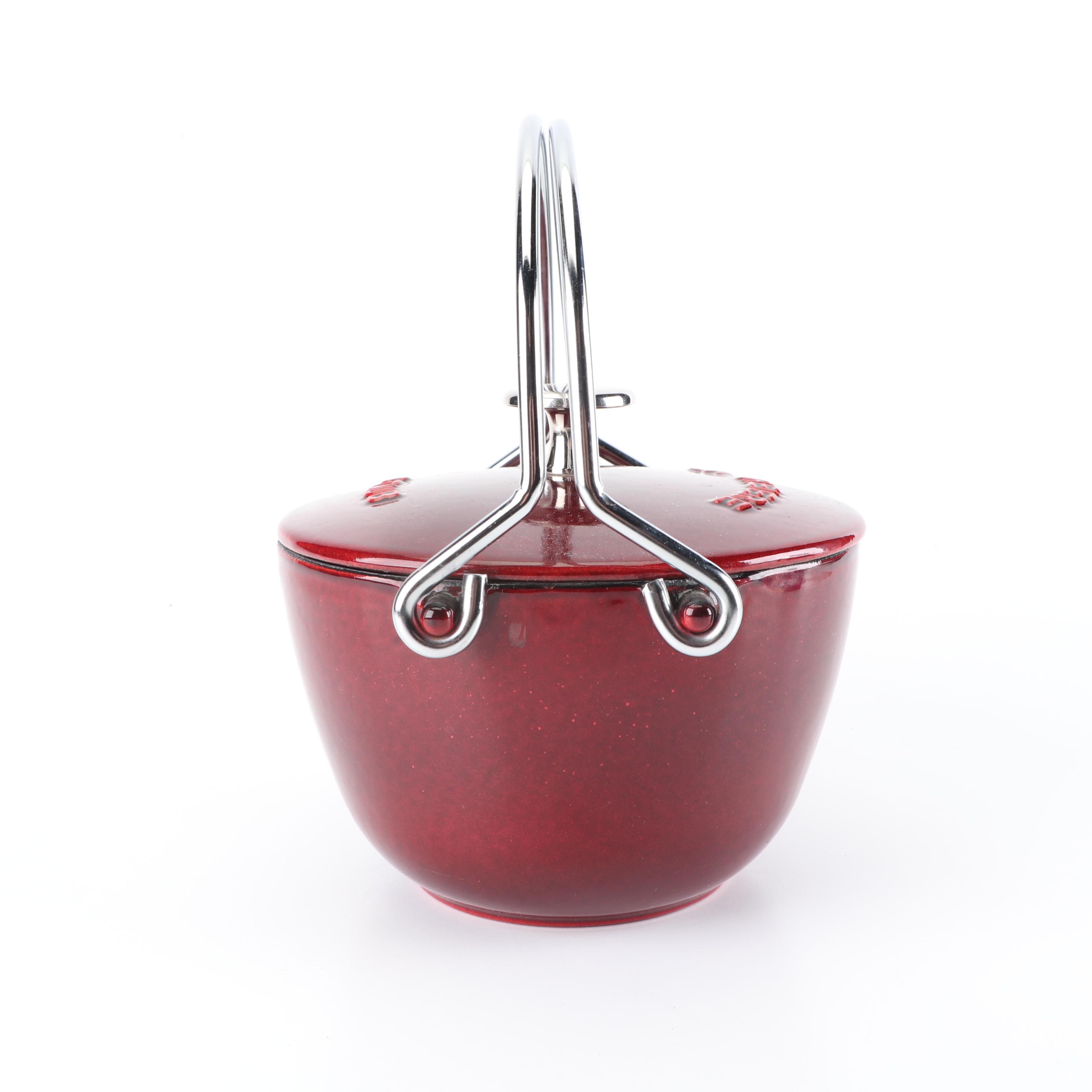 Staub "La Theiere" Cast Iron Round Tea Kettle