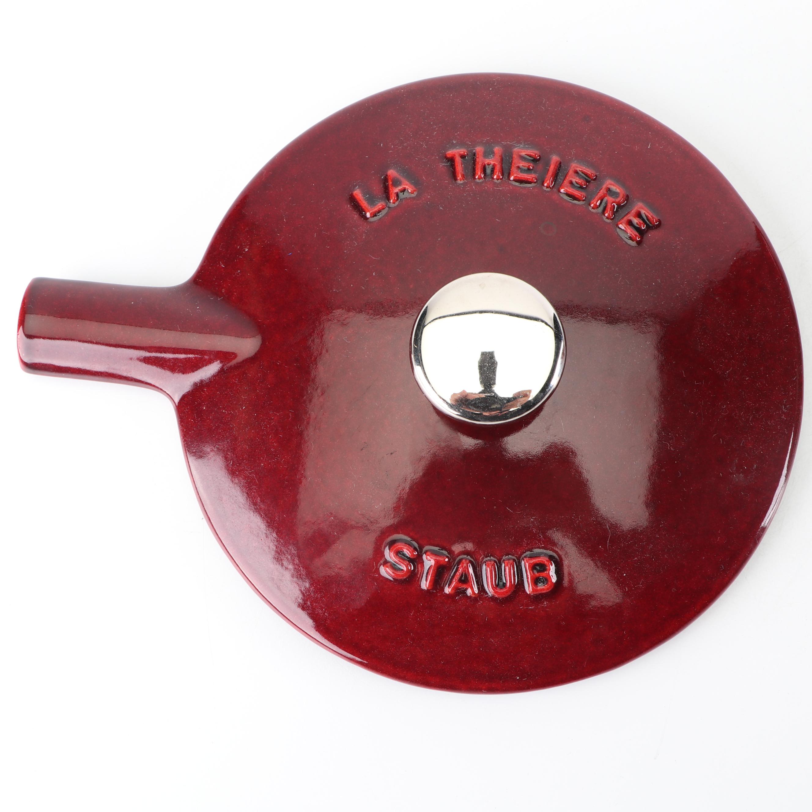 Staub "La Theiere" Cast Iron Round Tea Kettle