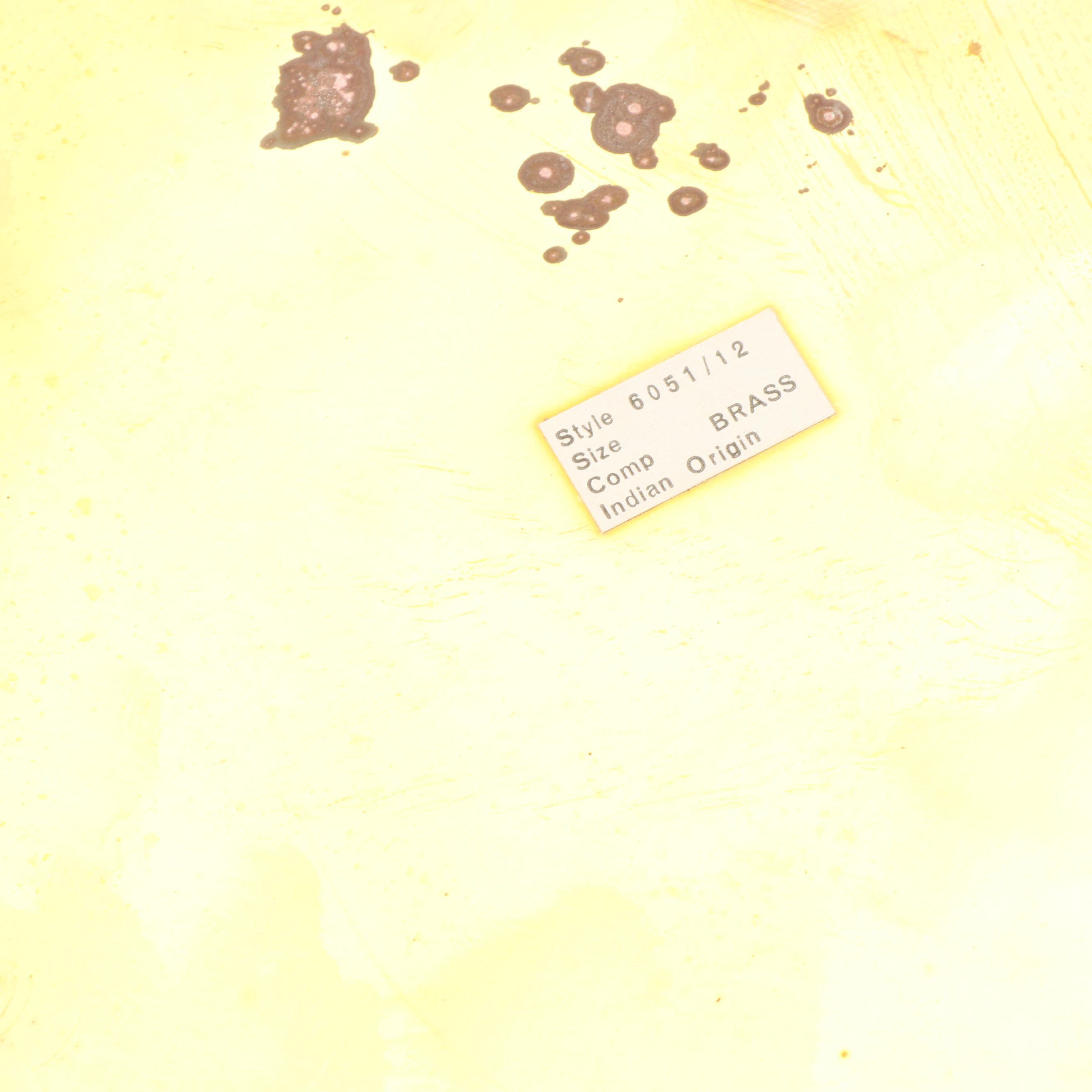 Brass and Copper Chargers, Vase and Decor