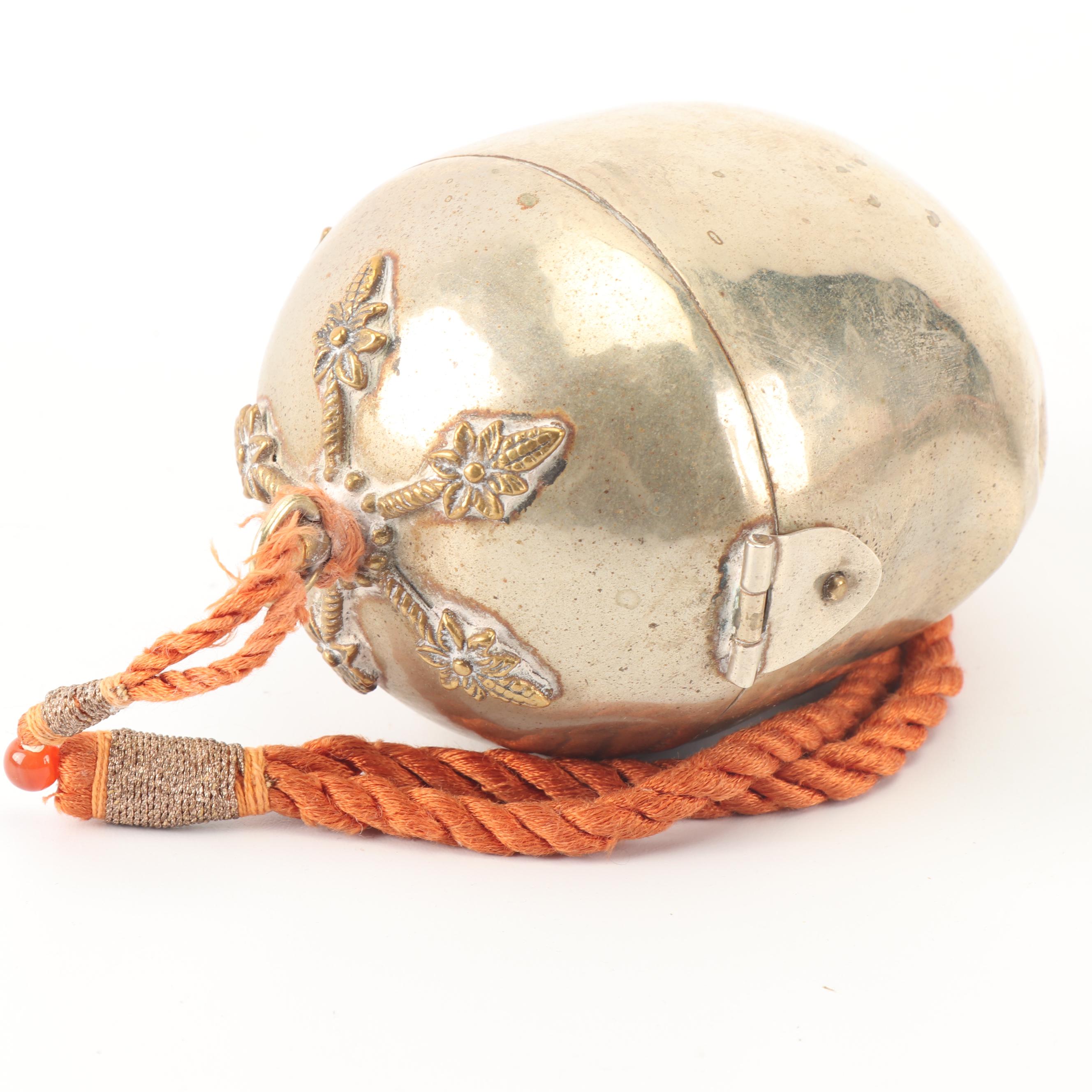 Brass and Copper Chargers, Vase and Decor