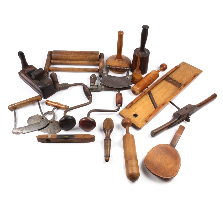 Wood and Metal Household Primitives