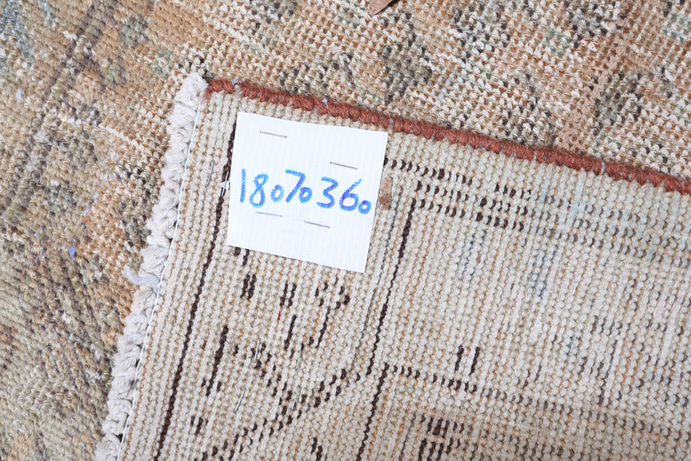 Hand-Knotted Persian Hamadan Wool Carpet Runner