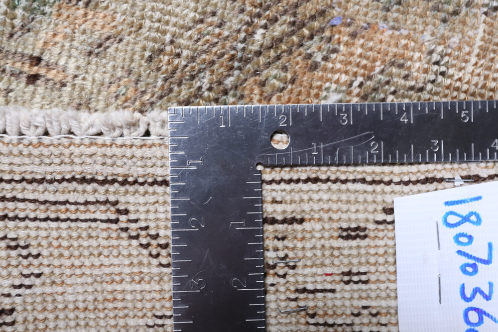 Hand-Knotted Persian Hamadan Wool Carpet Runner