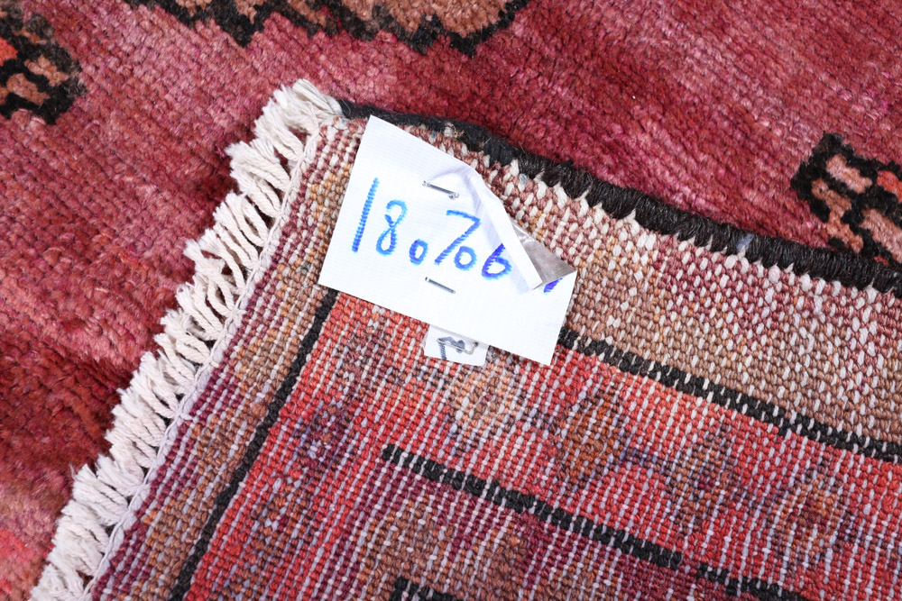 Hand-Knotted Persian Kharaghan Wool Rug