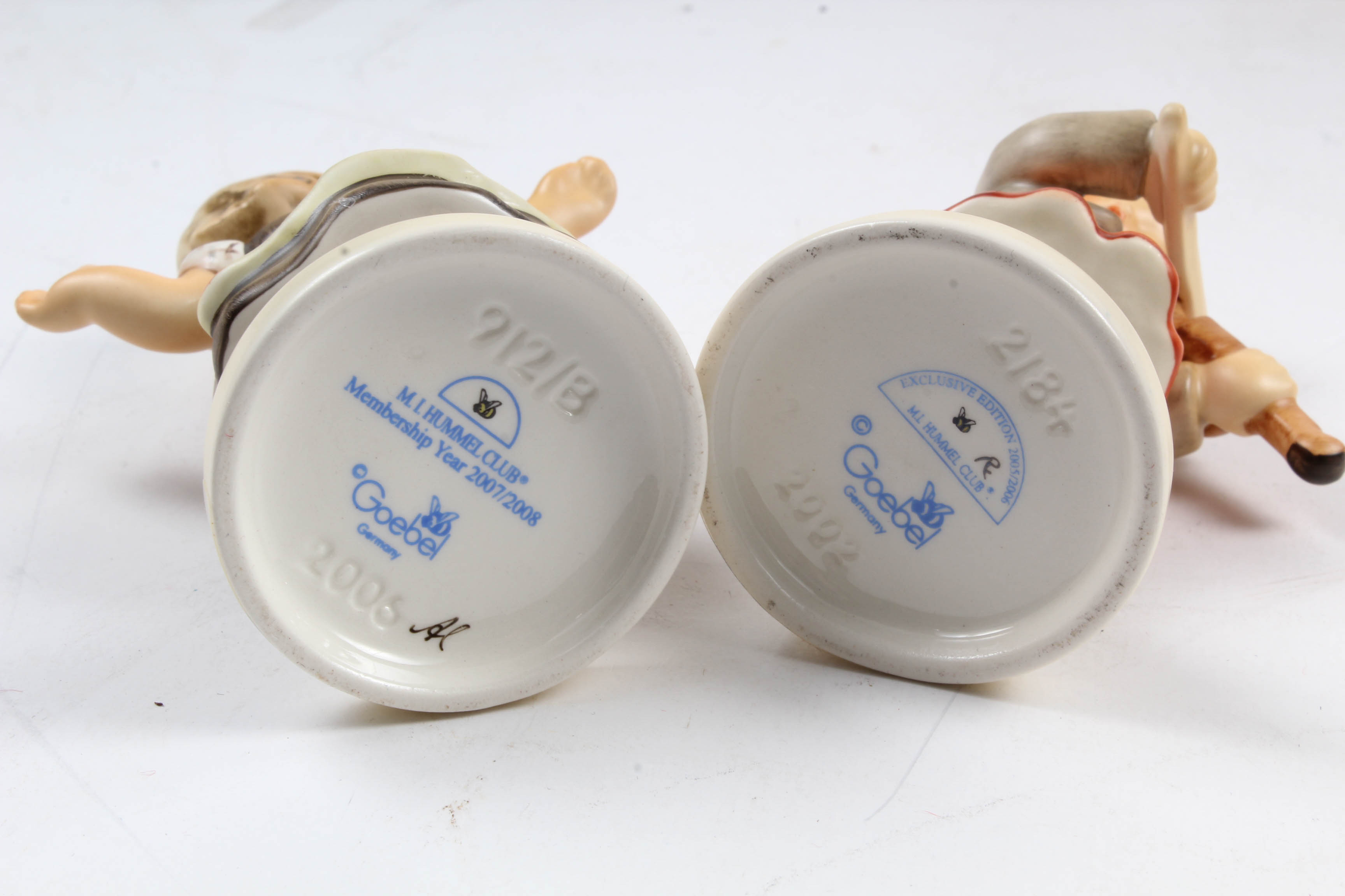 Goebel M.I. Hummel Club Exclusive Porcelain Figurines