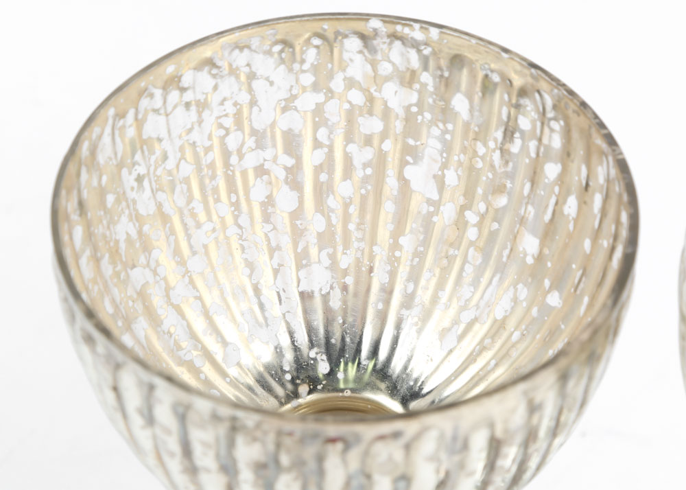 Contemporary Glass Candle Holders