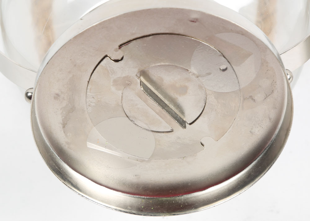 Contemporary Glass Candle Holders