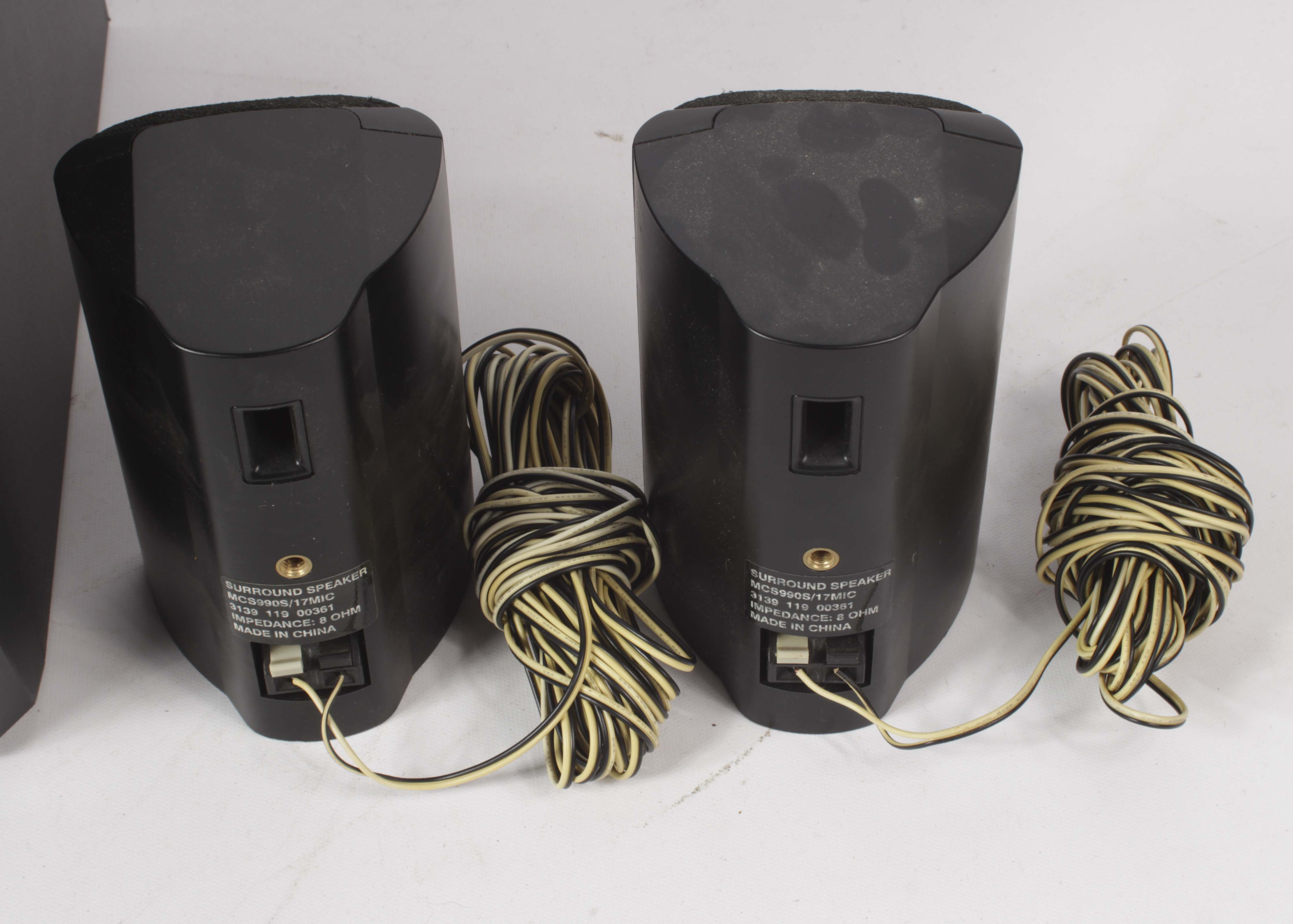 Magnavox MSW 990 Subwoofer and Speakers