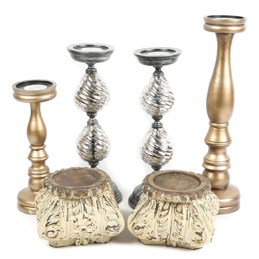 Neoclassical Candle Holders