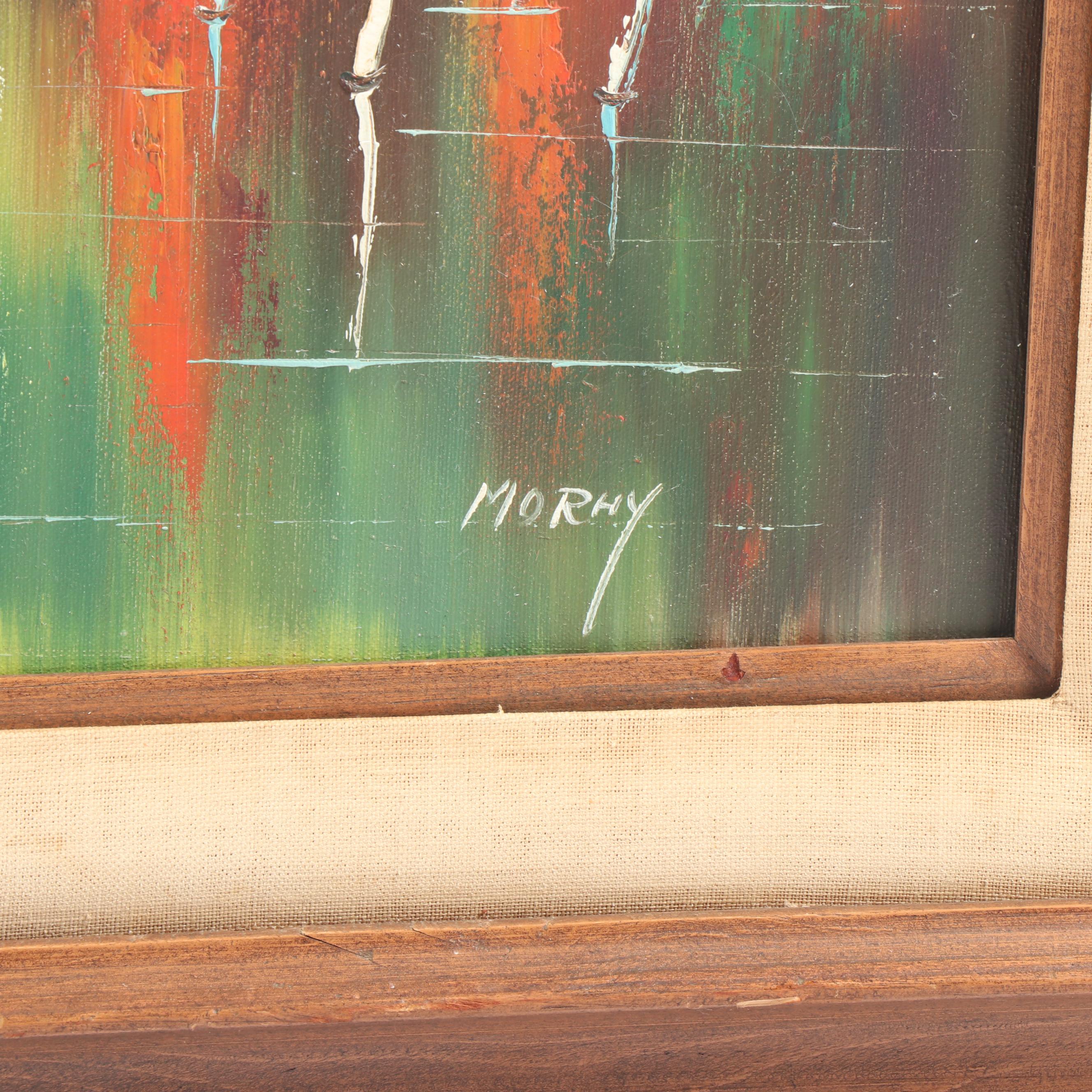 Morhy Cityscape Oil Painting