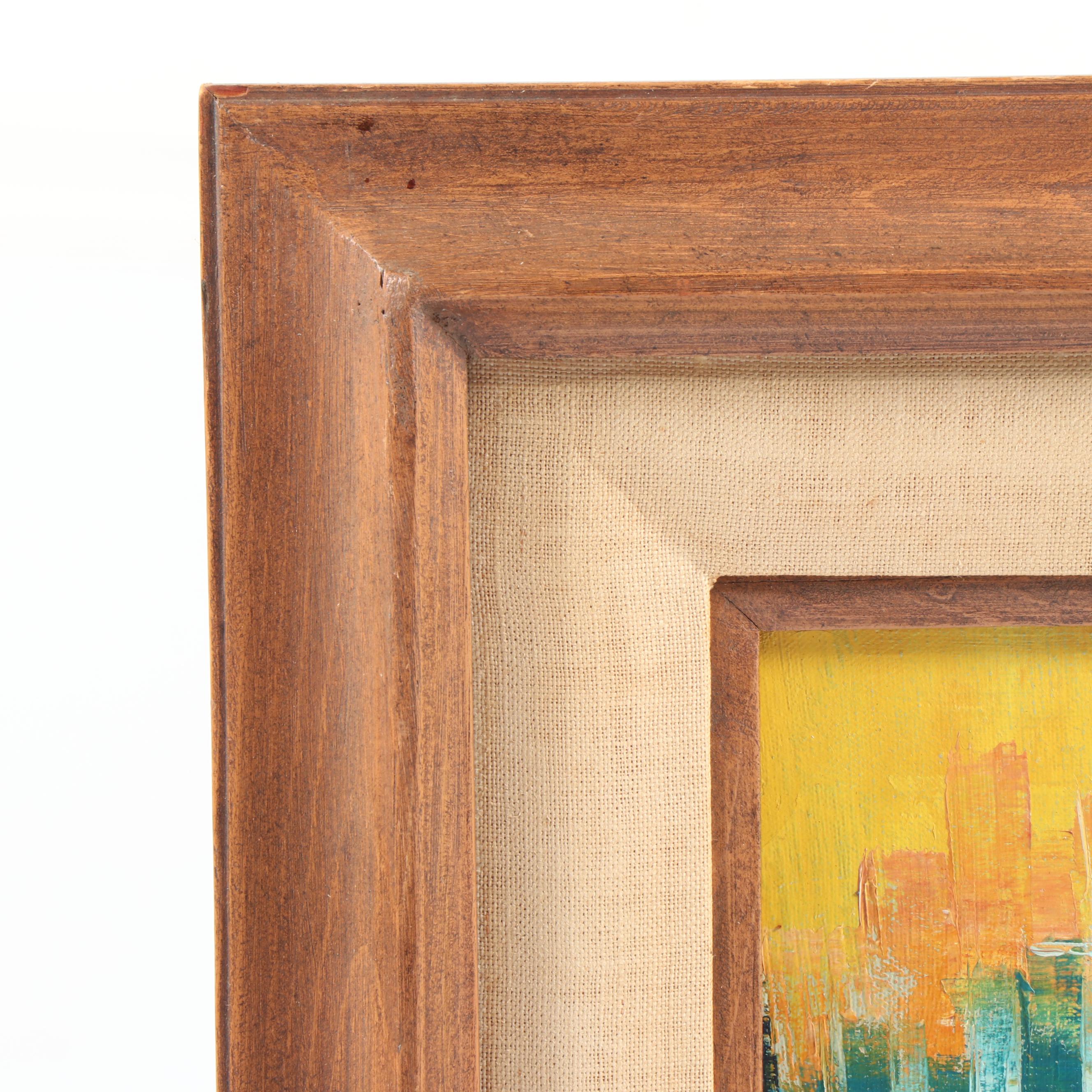 Morhy Cityscape Oil Painting