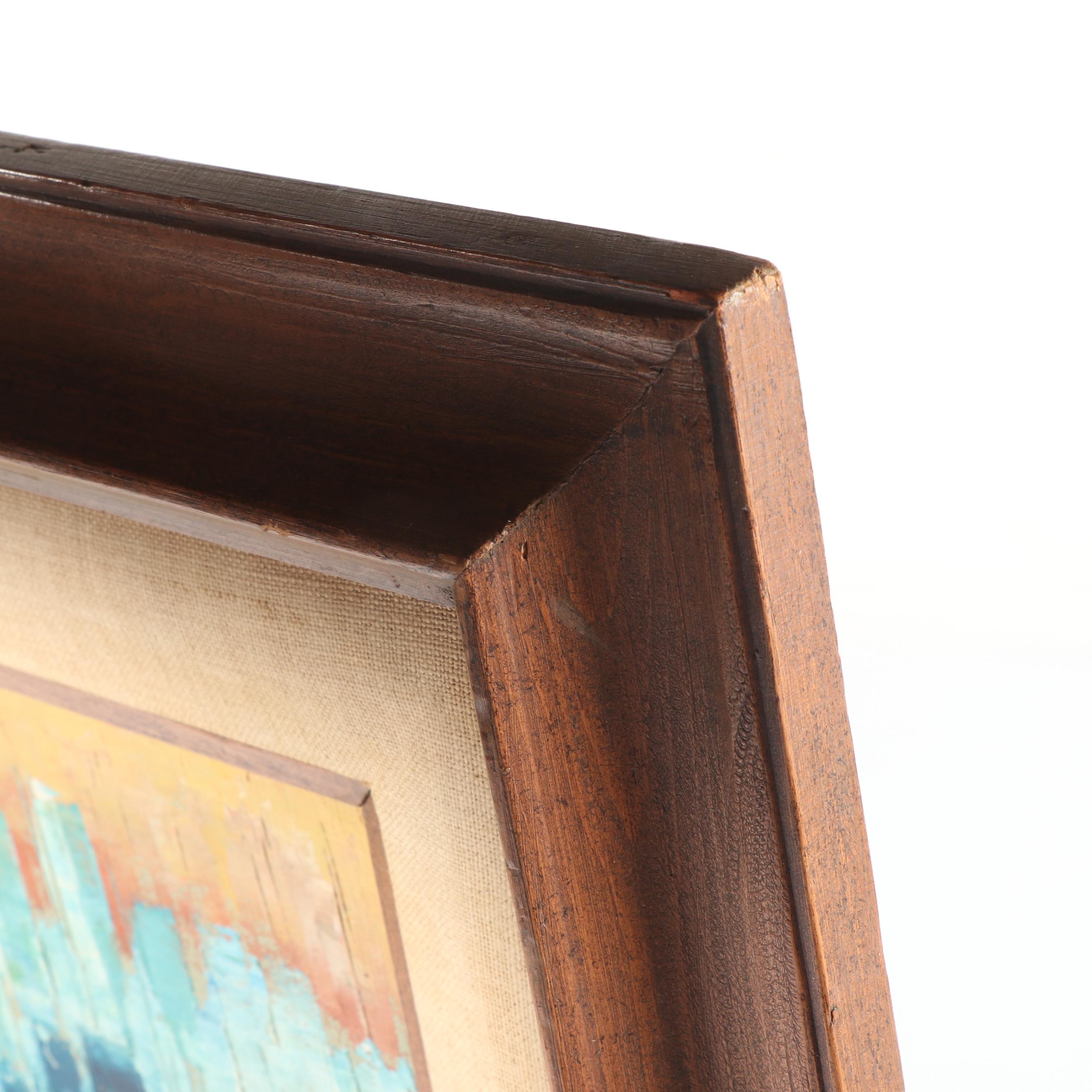 Morhy Cityscape Oil Painting