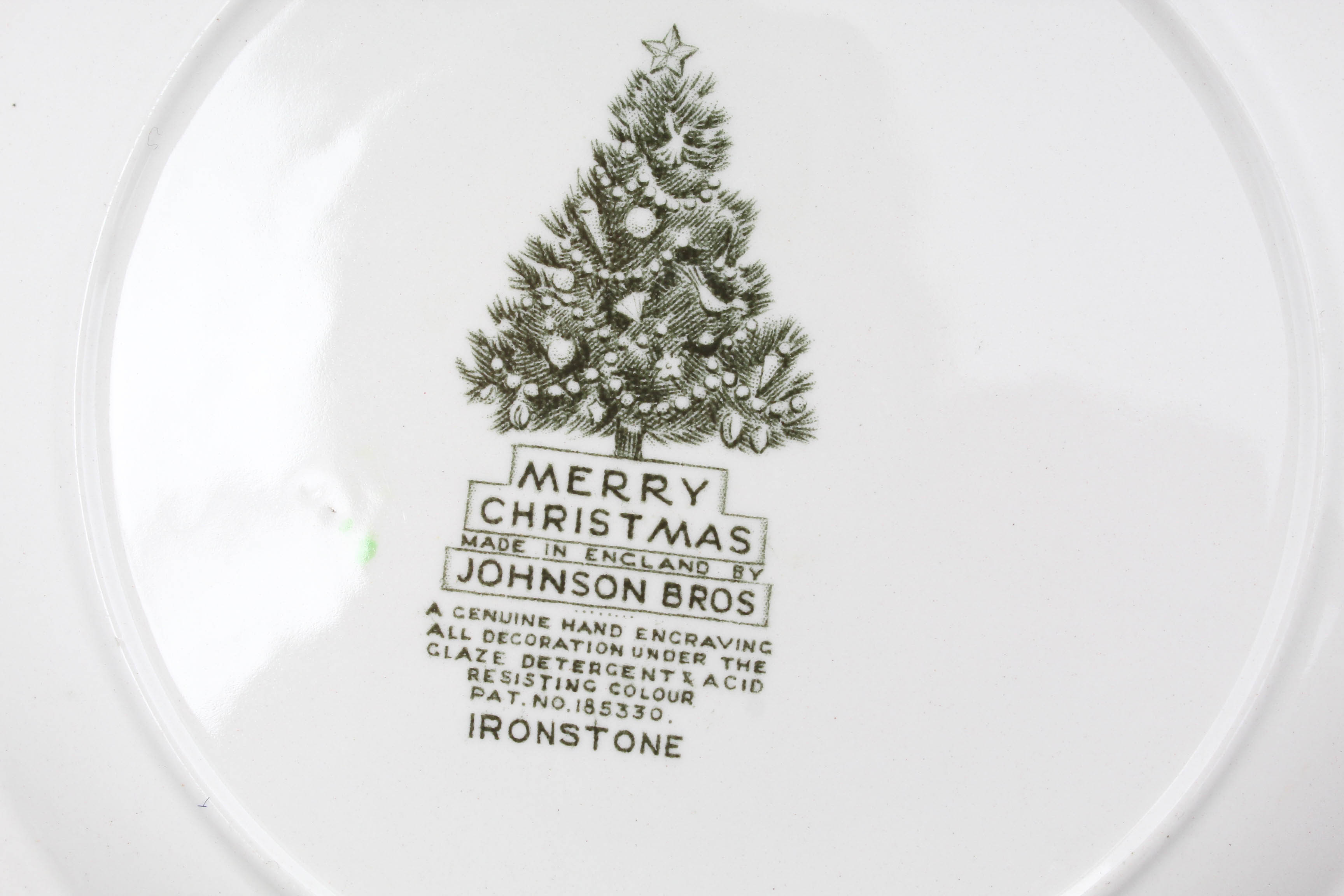 Decorative Christmas Plates Featuring Johnson Bros. and Pickard