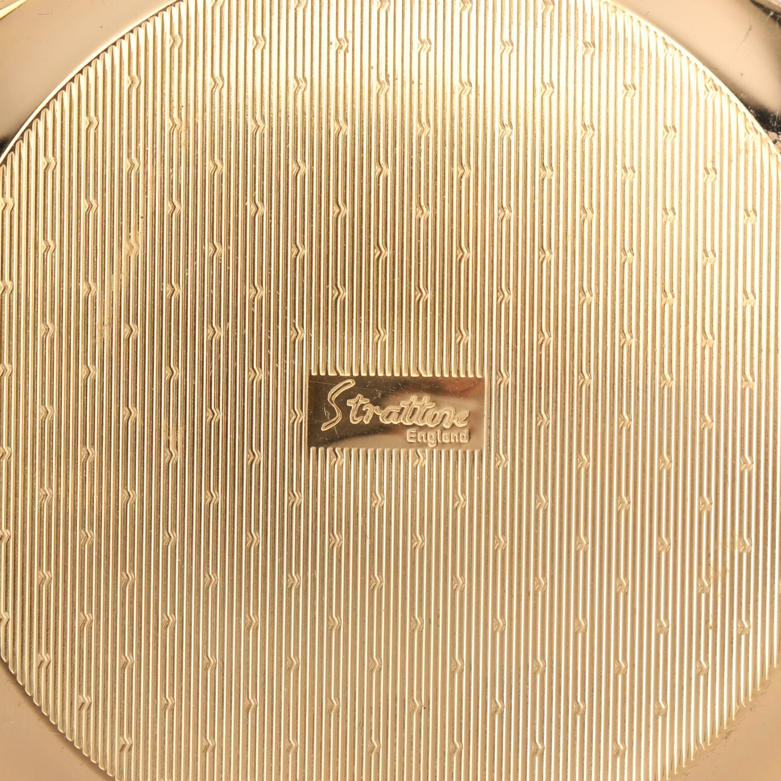 Stratton "Three Graces" Powder Compact with Wedgwood Jasperware Cameo