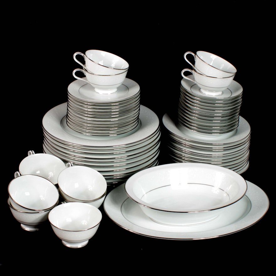 Noritake "Buckingham" Porcelain Dinner Service