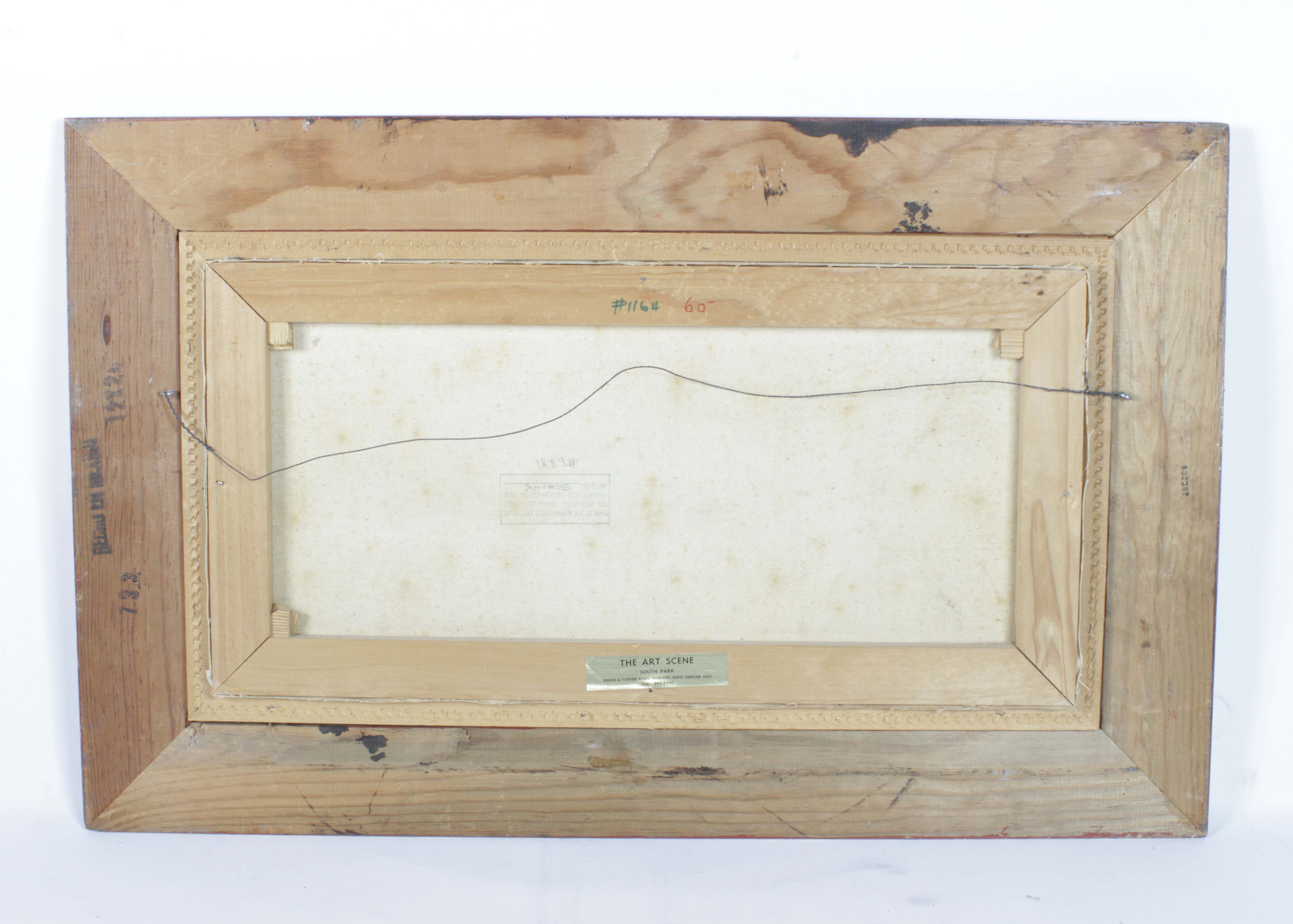 M. Schony Oil On Canvas Landscape Painting