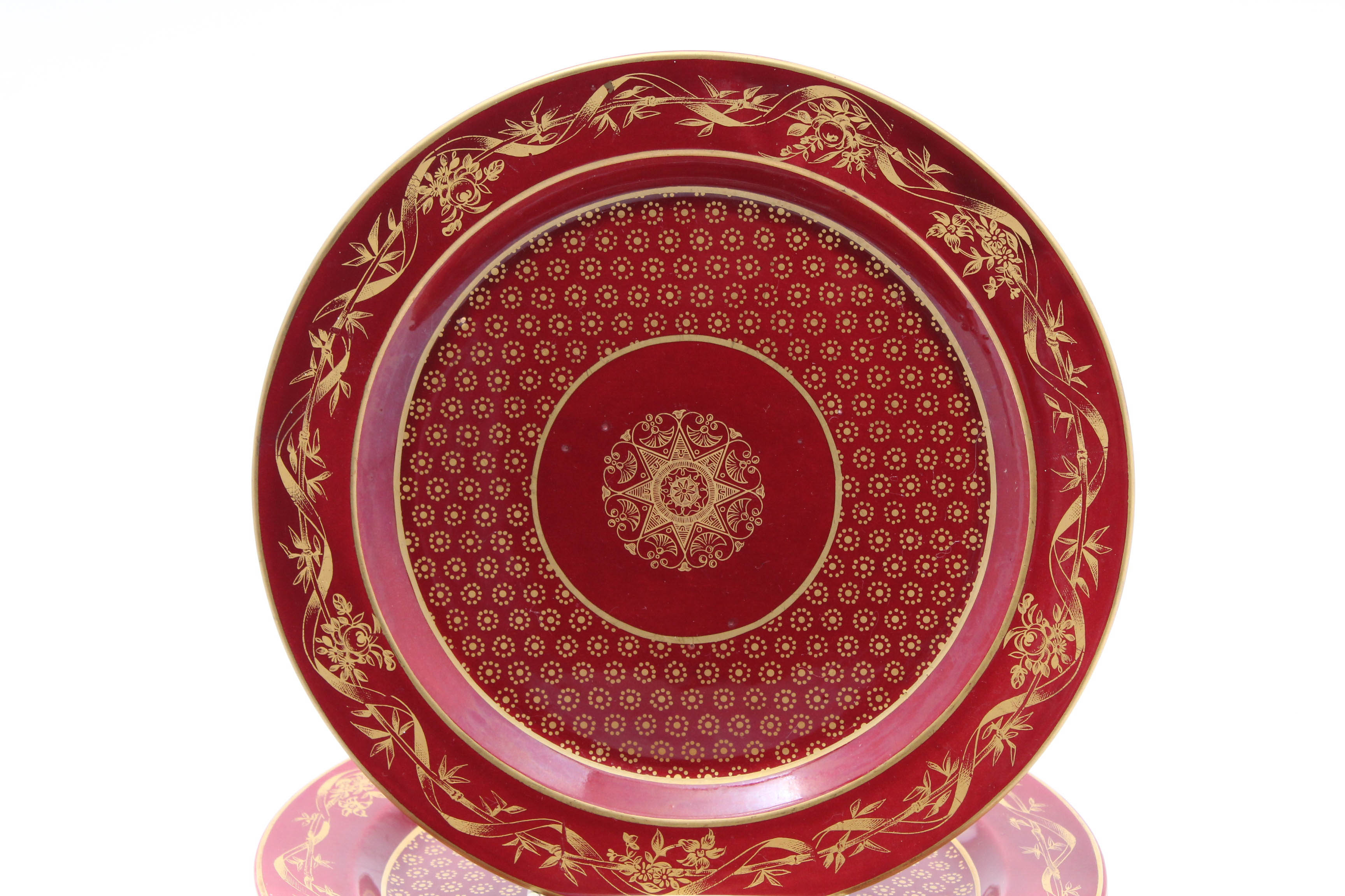 Mottahedeh Empire Style Dinner Plates