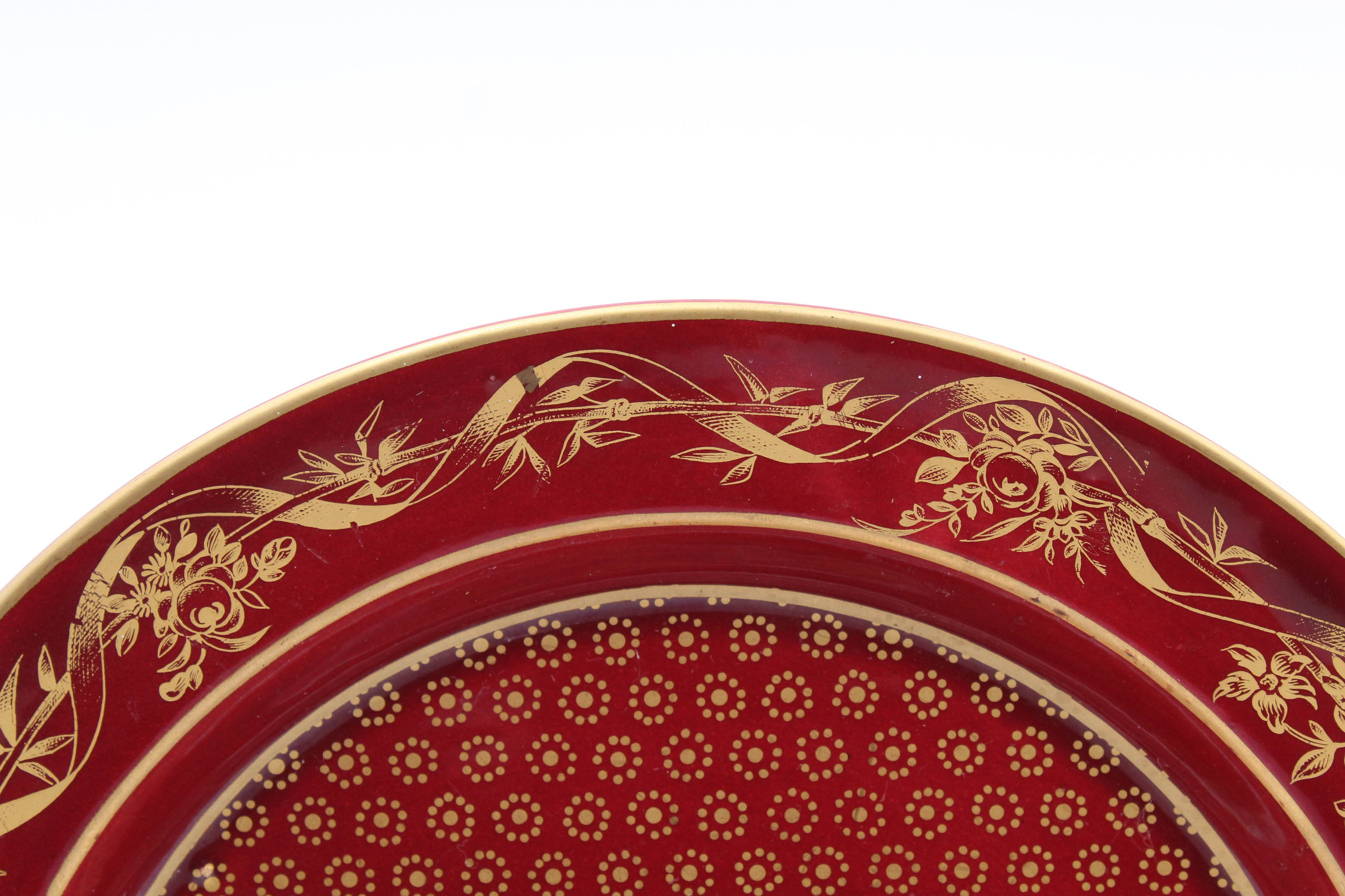 Mottahedeh Empire Style Dinner Plates