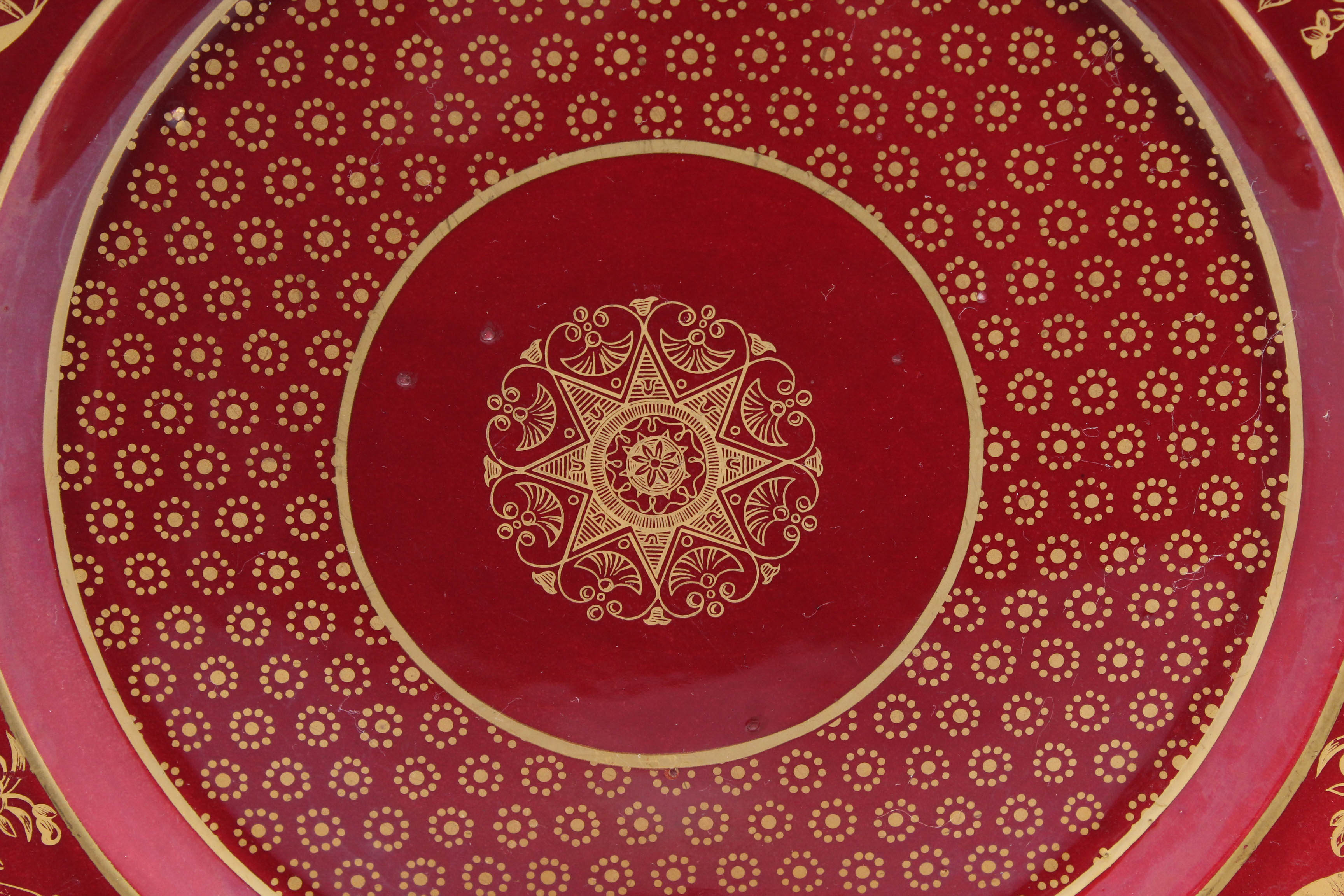 Mottahedeh Empire Style Dinner Plates