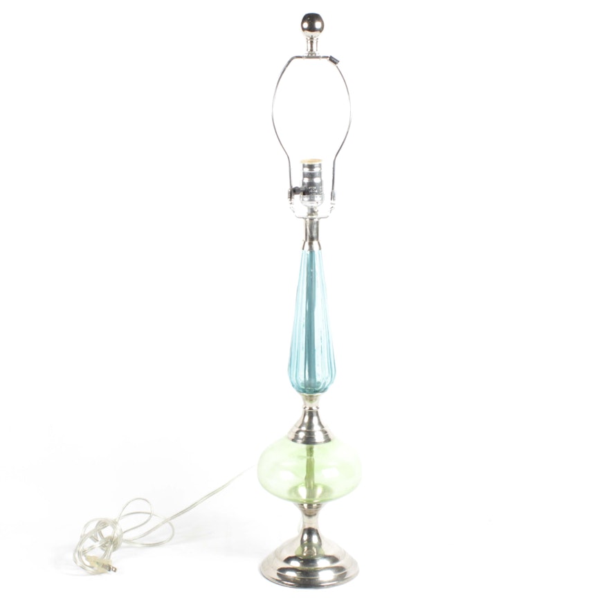 Blown Glass Table Lamp