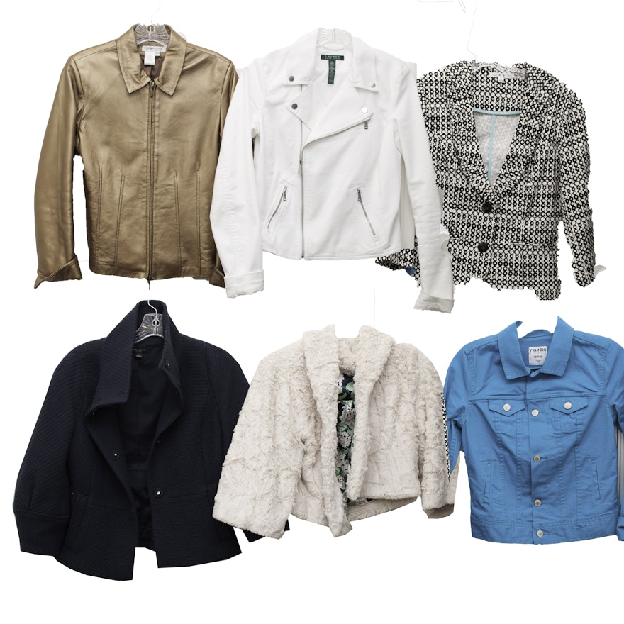 Women's Outerwear Including Ann Taylor, Lauren Ralph Lauren and Coldwater Creek