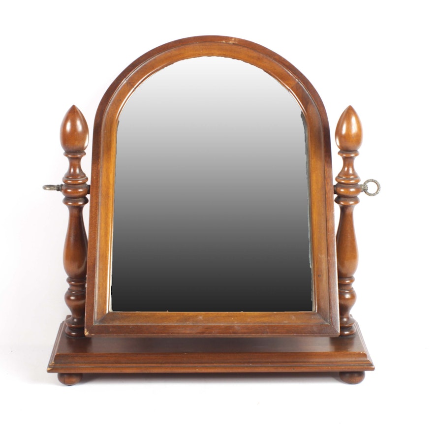 Mahogany Shaving Mirror Early/Mid-20th Century