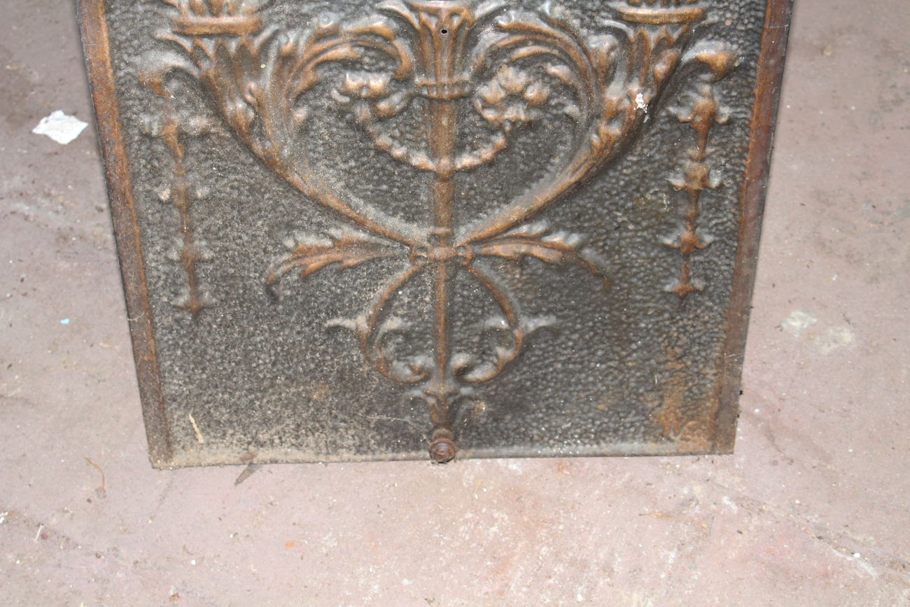 Vintage Tin Fireplace Summer Cover