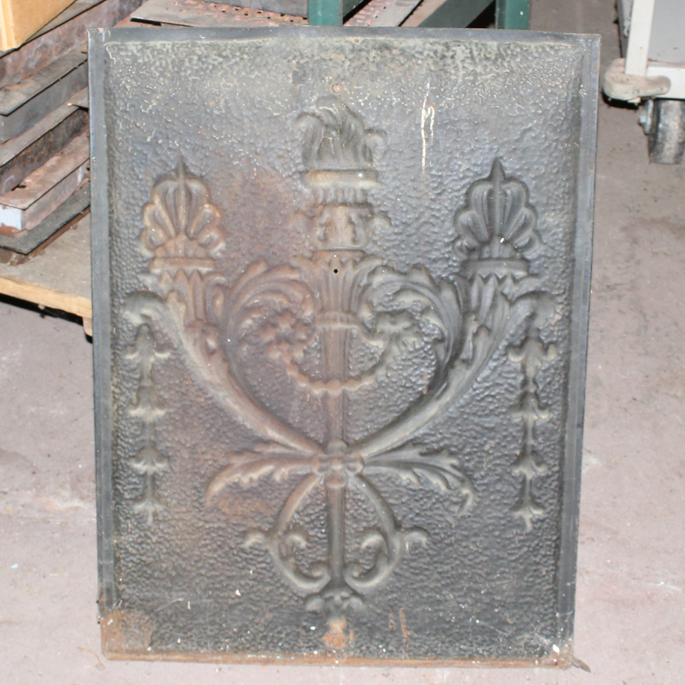 Vintage Tin Fireplace Summer Cover