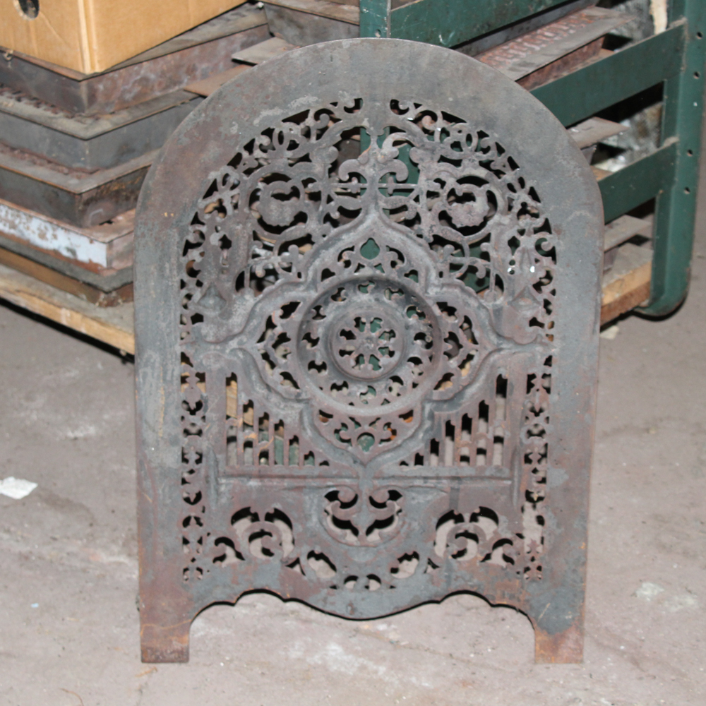 Antique Iron Fireplace Summer Cover