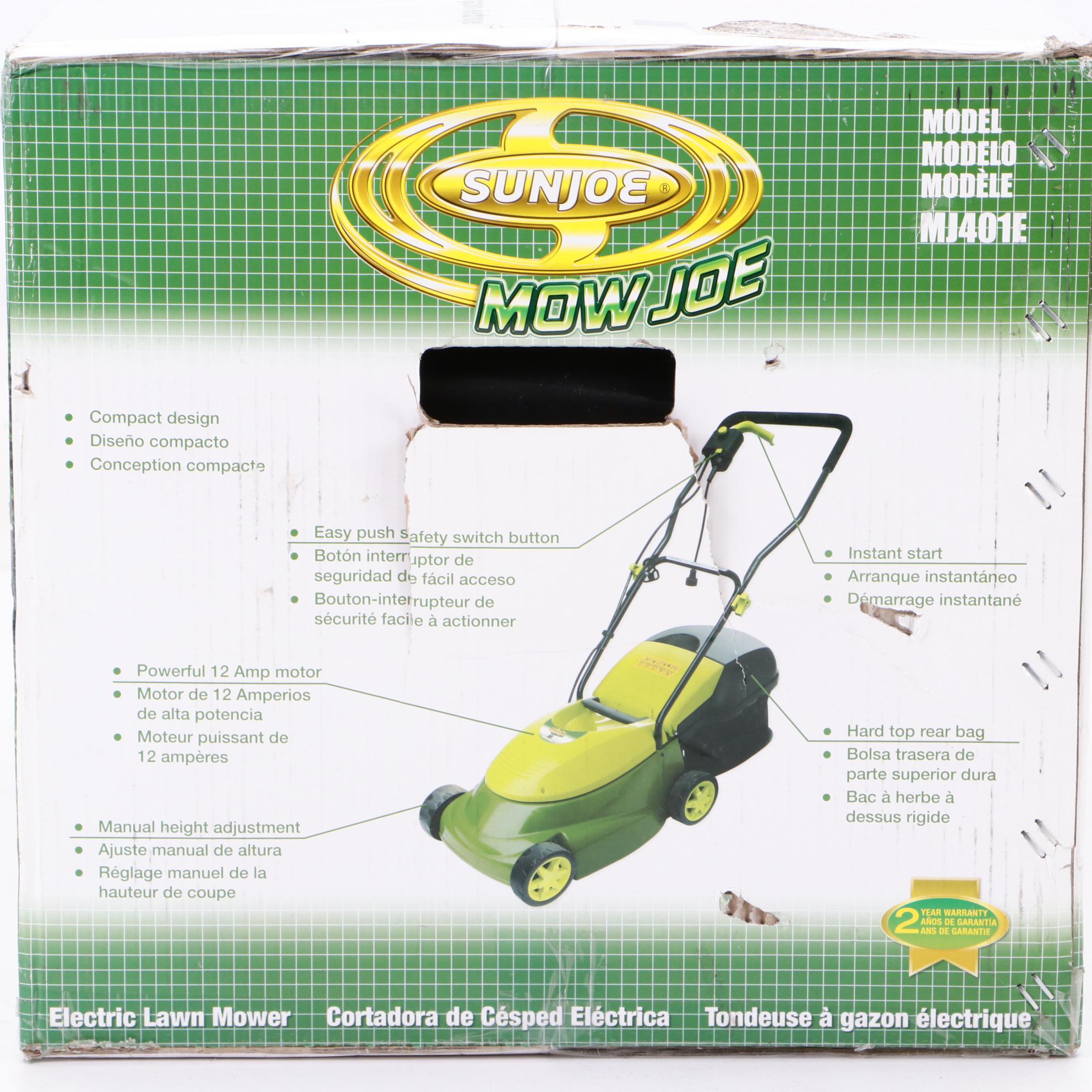 Sun Joe "Mow Joe" MJ401E Lawnmower
