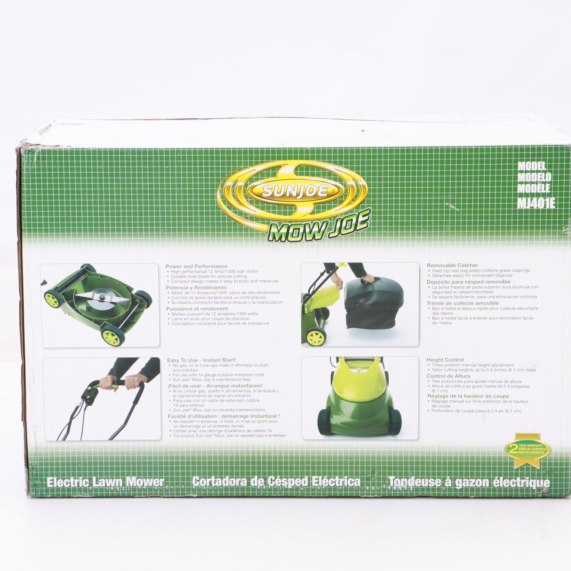 Sun Joe "Mow Joe" MJ401E Lawnmower