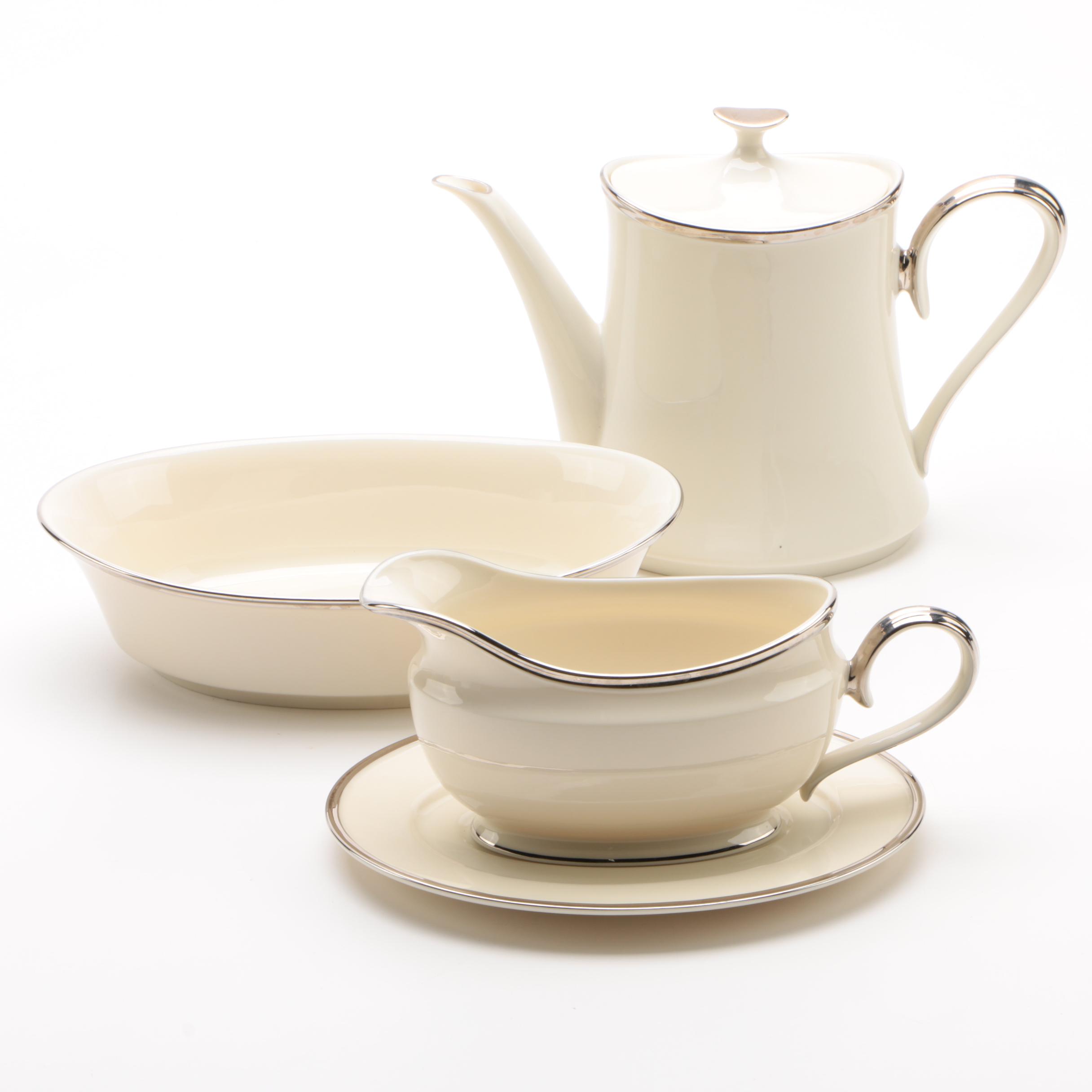 Lenox "Solitaire" Porcelain Serveware