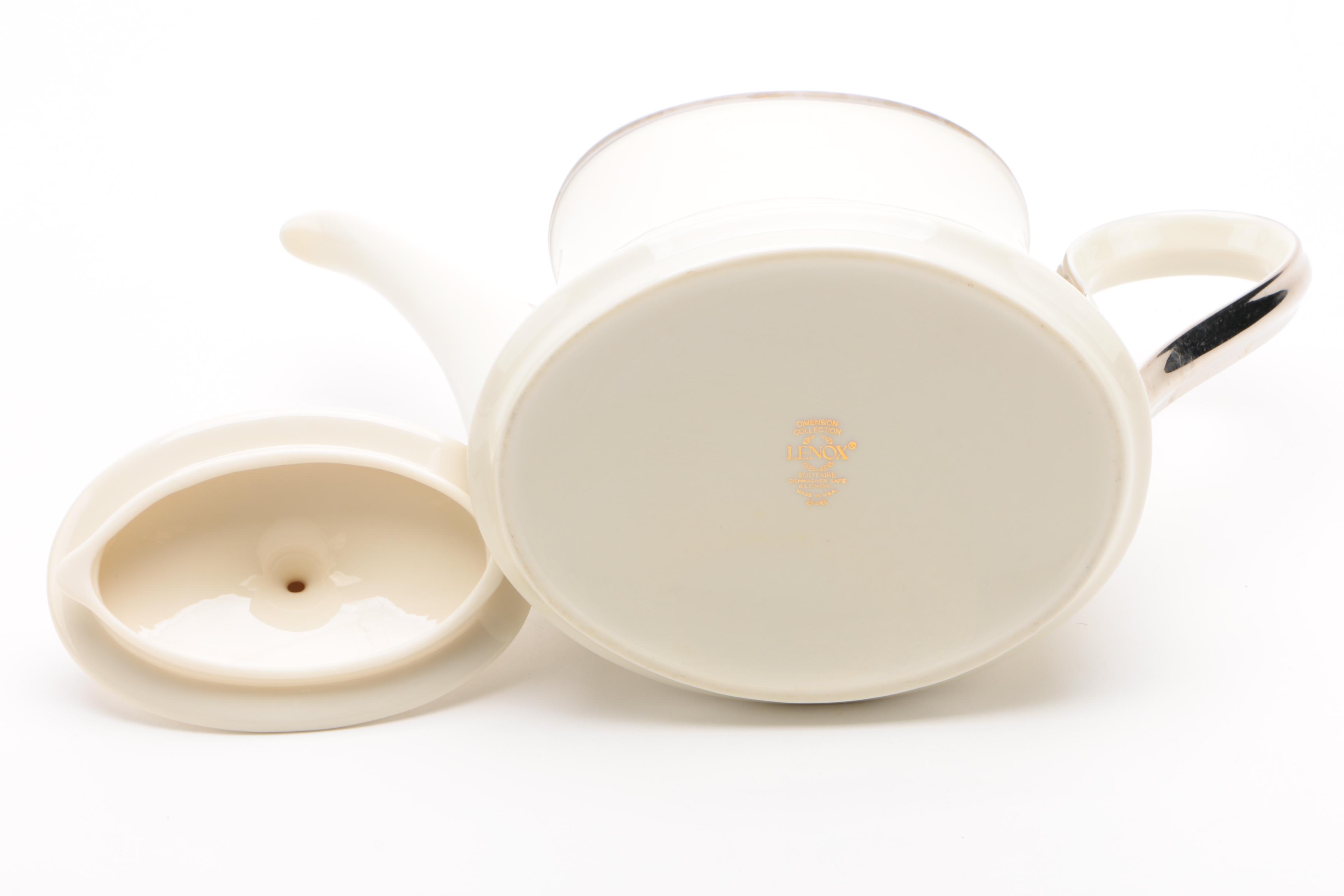 Lenox "Solitaire" Porcelain Serveware