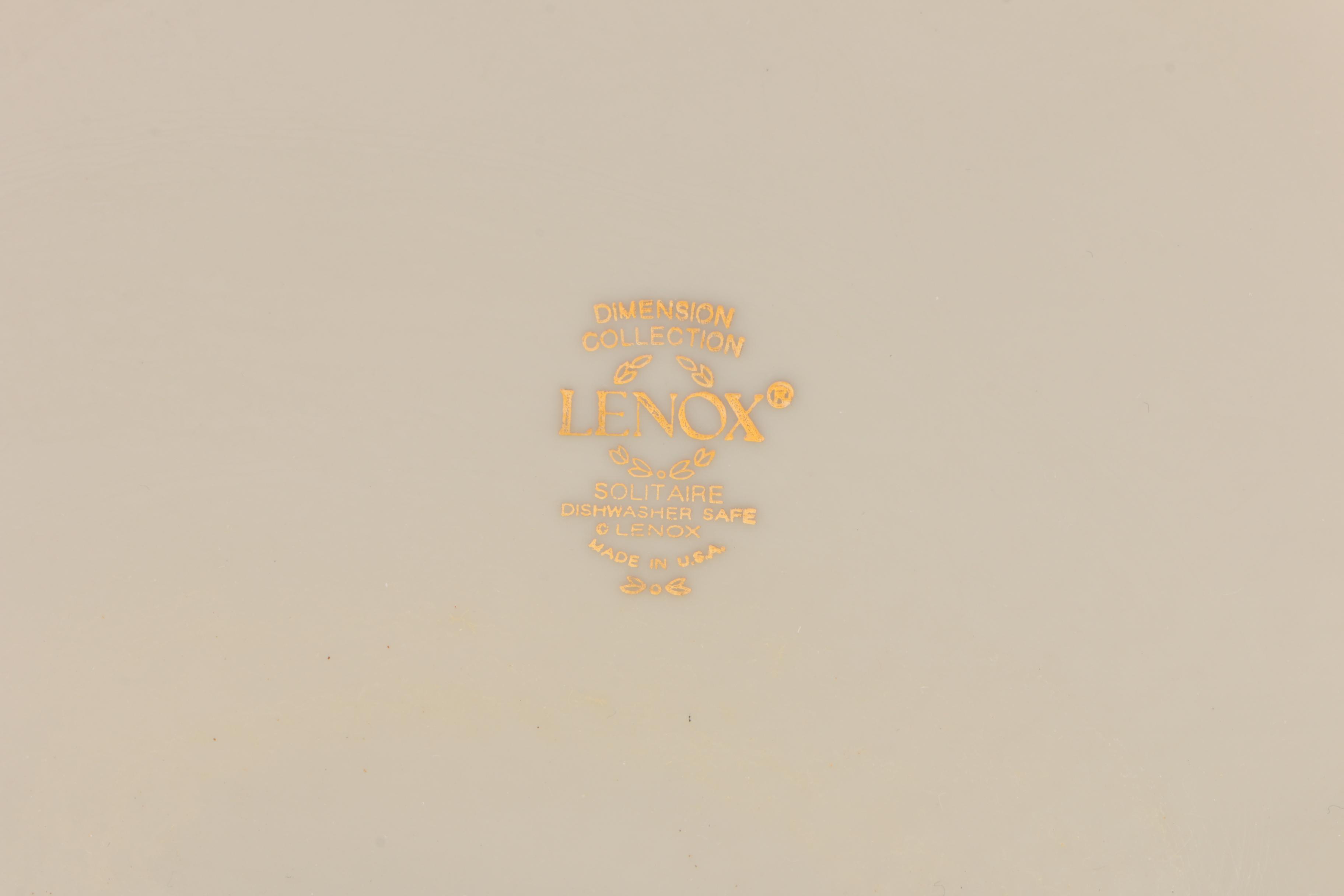 Lenox "Solitaire" Porcelain Serveware