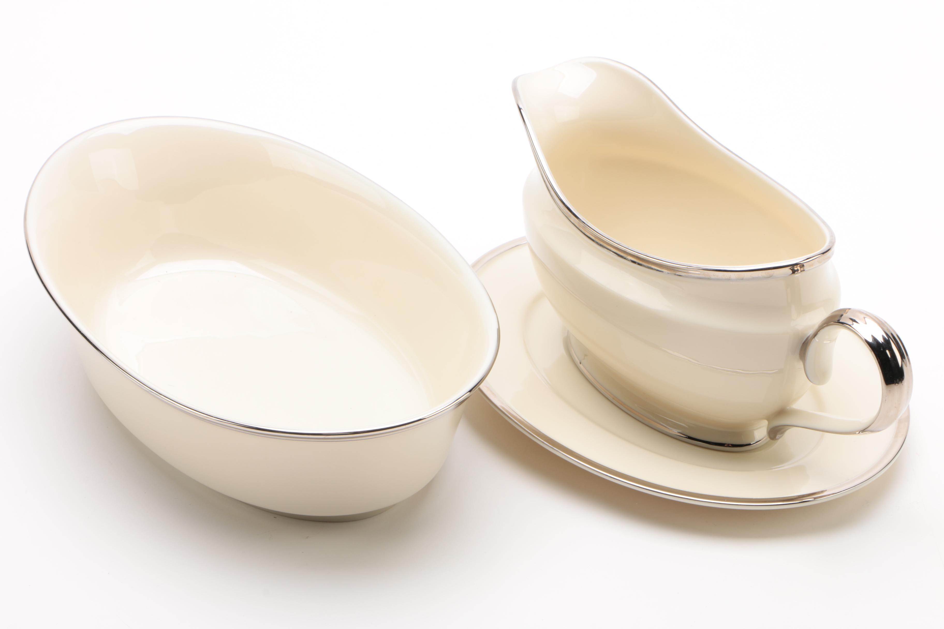 Lenox "Solitaire" Porcelain Serveware