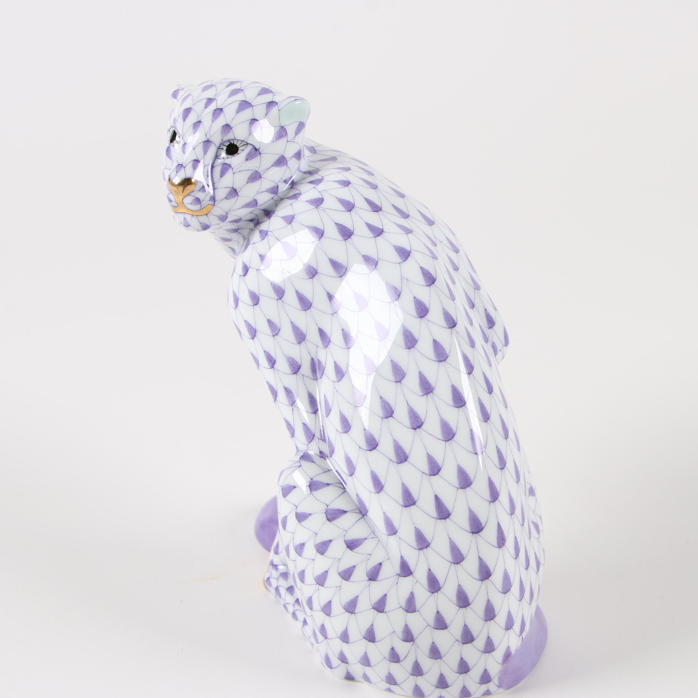 Herend "Cheetah" Porcelain Figurine